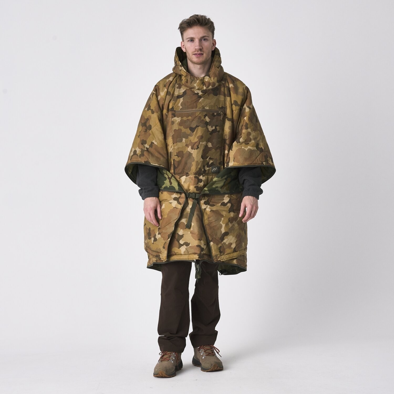 Двостороннє пончо Helikon Swagman Roll з функцією спального мішка - Mitchell Camo Leaf/Mitchell Camo Clouds
