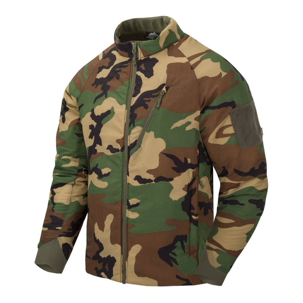 Куртка Helikon Wolfhound Climashield Apex - US Woodland