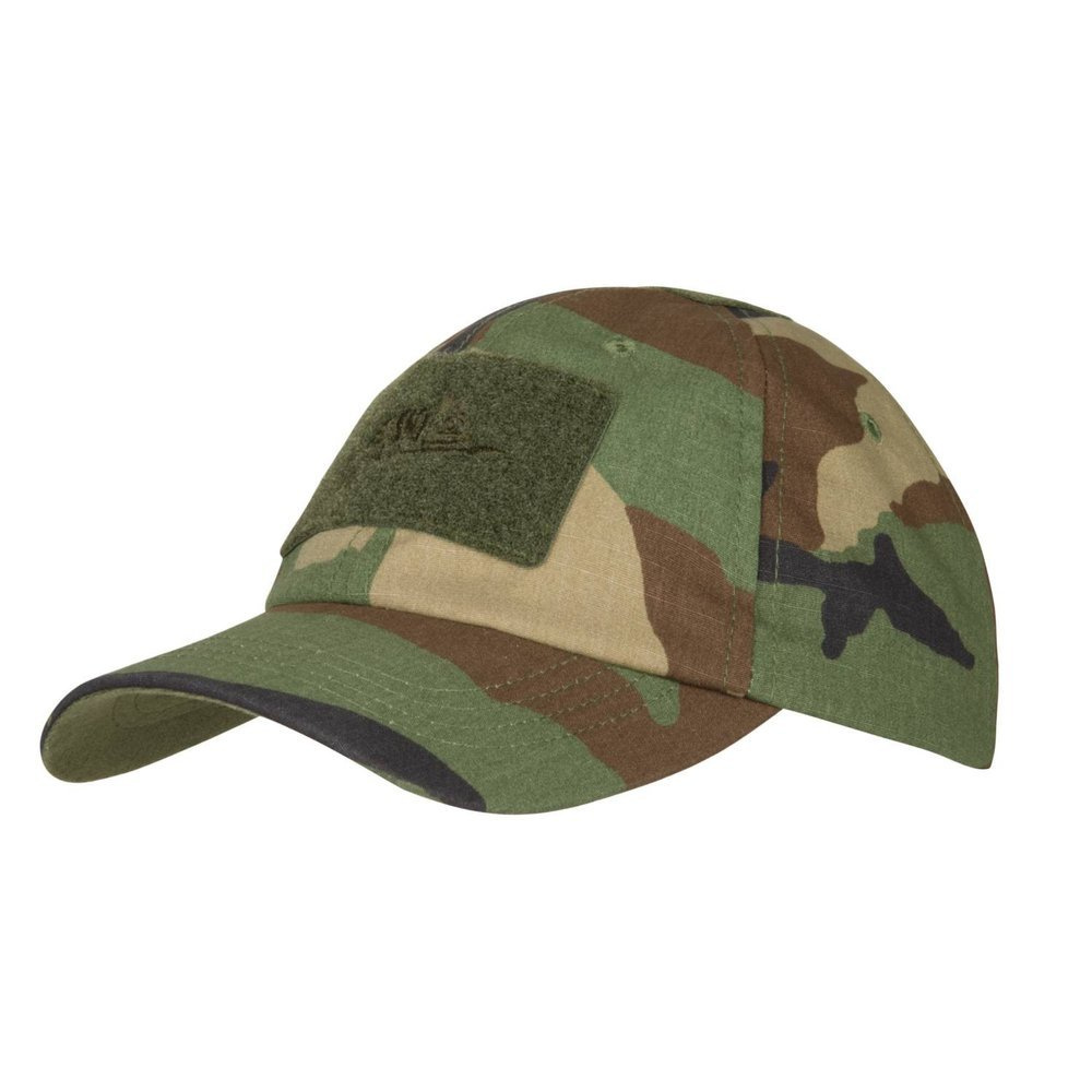 Бейсболка plus velcro Helikon PolyCotton Rip-Stop - US Woodland