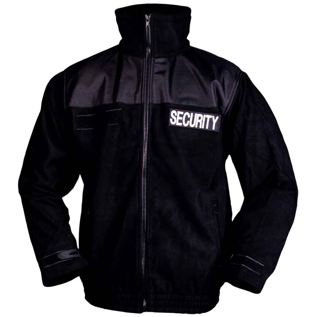 Флісова кофта Mil-Tec "Security" - Black