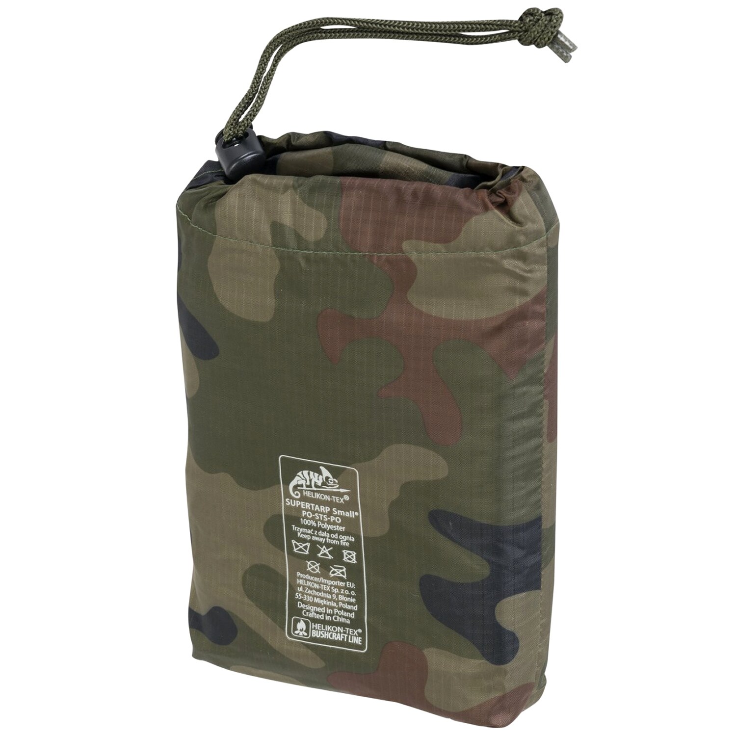 Брезент Helikon Supertarp Small бівуачний малий - PL Woodland wz.93