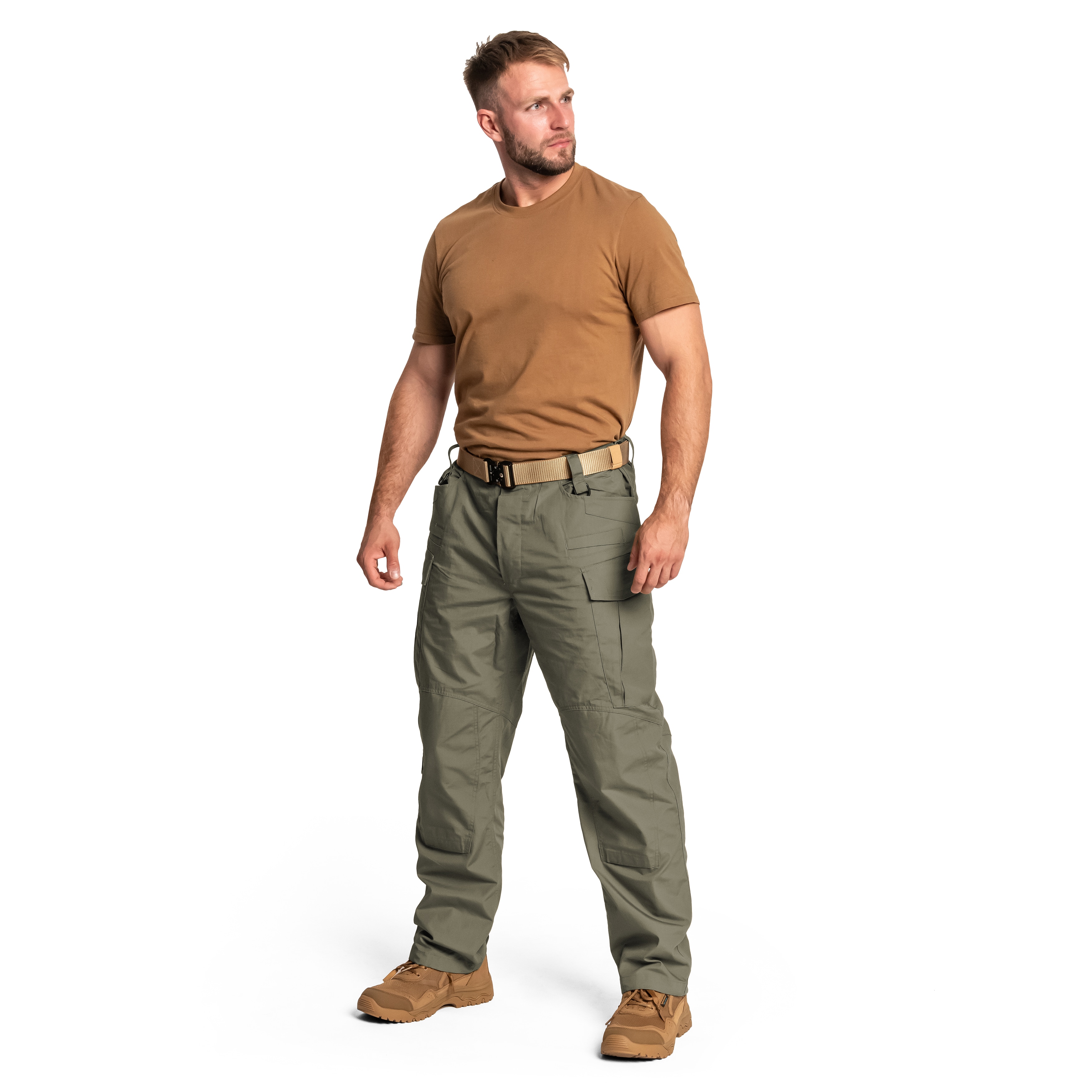Військові штани Helikon SFU Next PolyCotton Rip-Stop - Adaptive Green