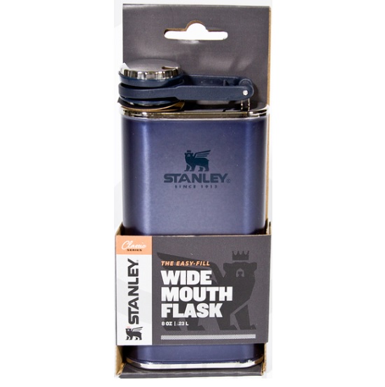 Фляга STANLEY Classic Easy Fill Wide Mouth Flask 230 мл - Nightfall