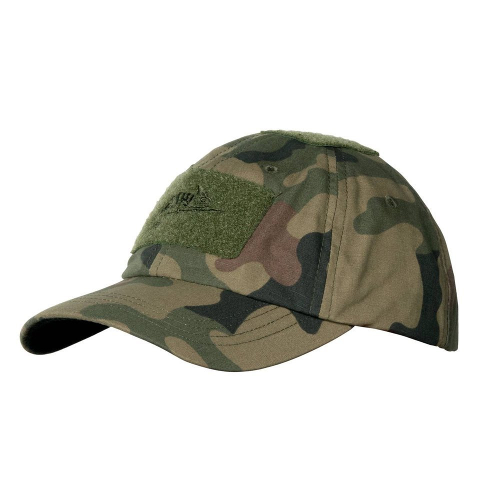 Бейсболка plus velcro Helikon PolyCotton Rip-Stop - PL Woodland wz.93