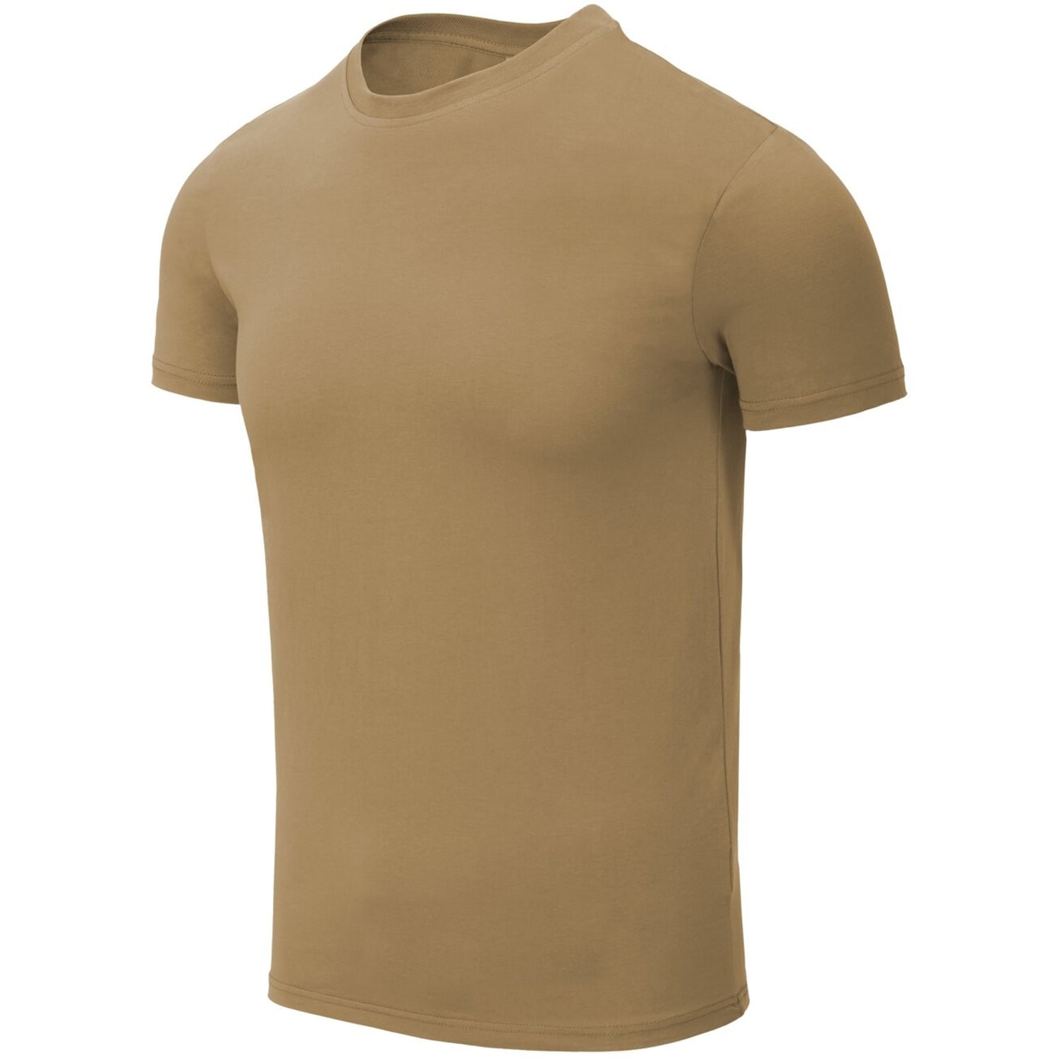 Футболка T-Shirt Helikon з органічної бавовни Slim - Coyote