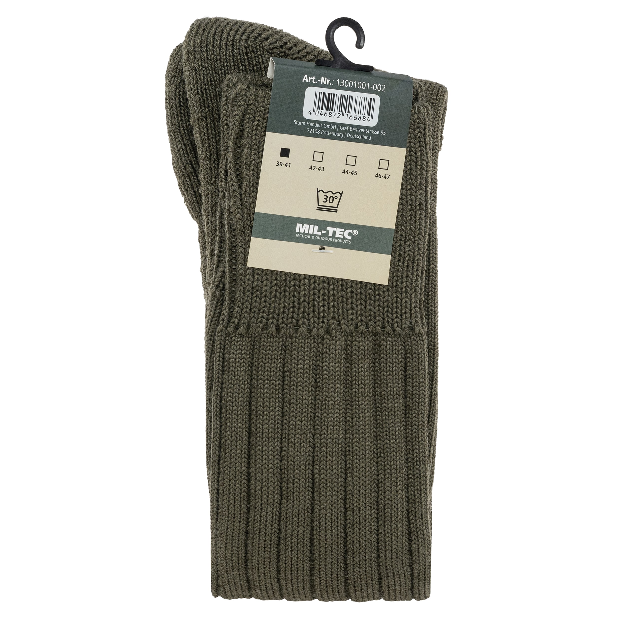 Шкарпетки Mil-Tec "German Cold Weather Long" - Olive