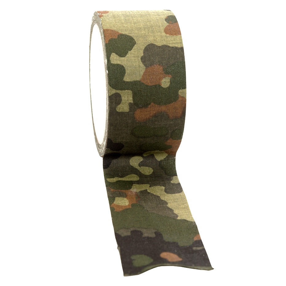 Маскувальна стрічка Mil-Tec 50 мм x 10 м - Flecktarn