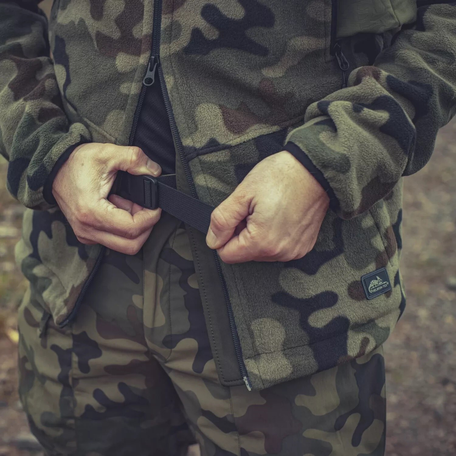 Штани Helikon Trooper StormStretch - PL Woodland