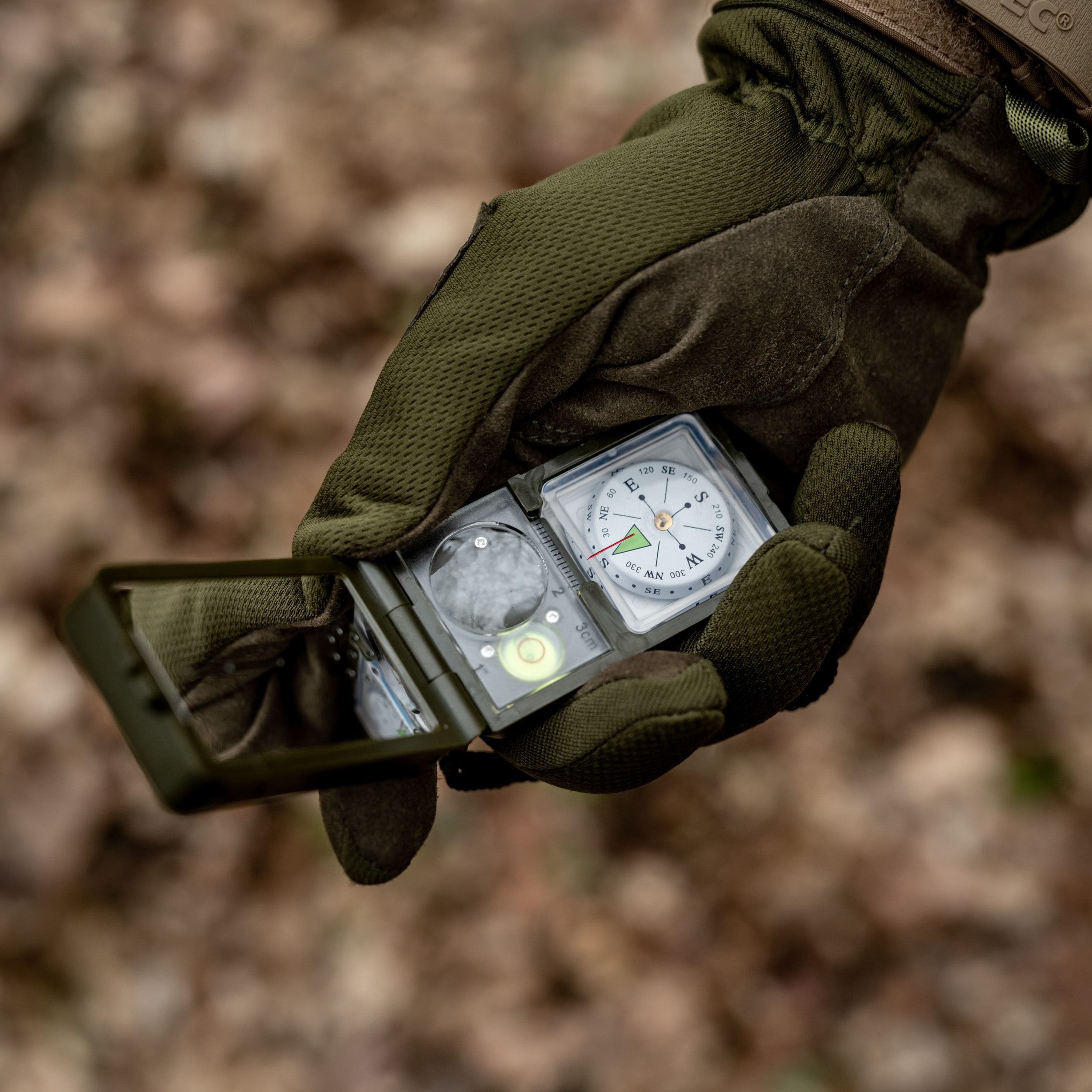 Багатофункціональний компас Mil-Tec - Olive