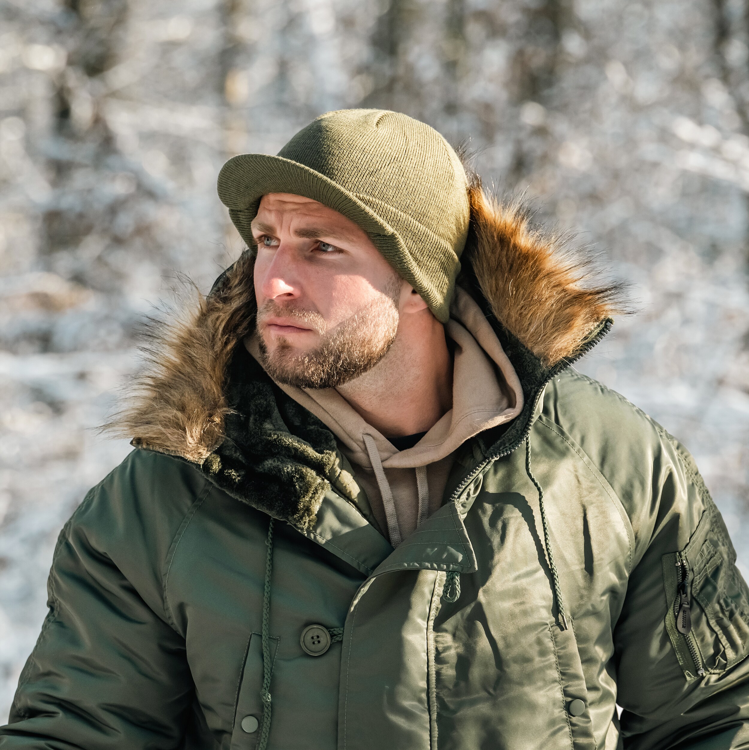 Шапка Mil-Tec "Jeep Cap" - Olive