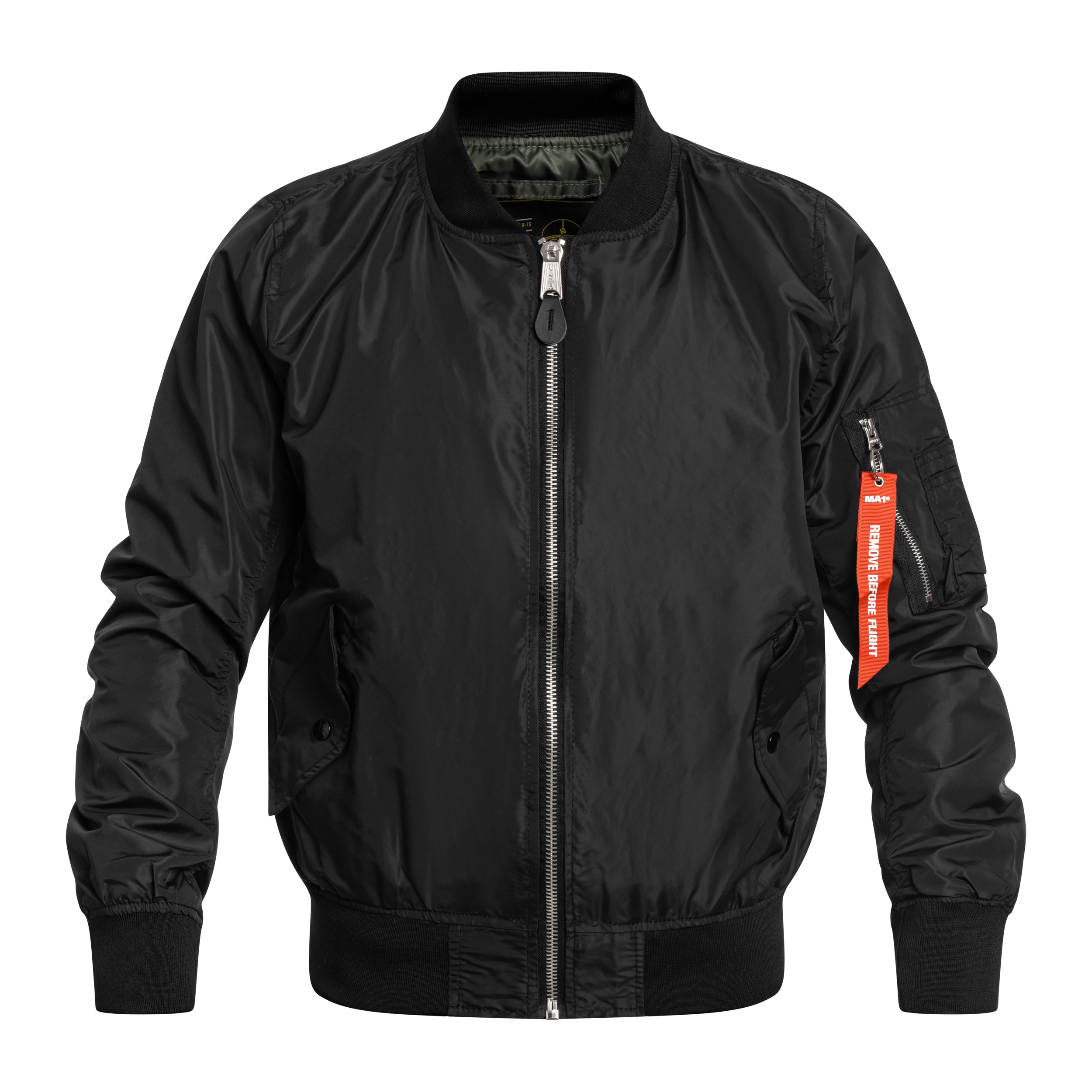 Куртка Mil-Tec MA-1 Flyers Summer - Black