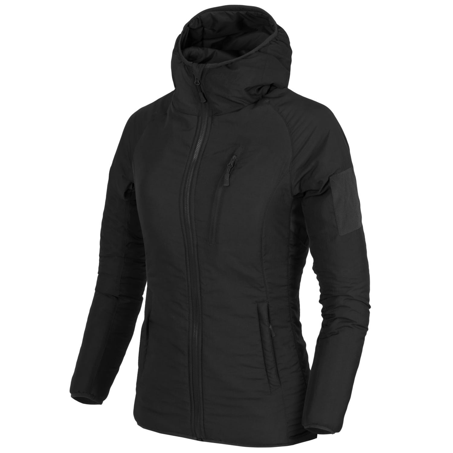Жіноча куртка Helikon Wolfhound Hoodie - Black
