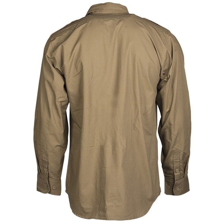Сорочка тактична Mil-Tec Ripstop Long Sleeve - Coyote