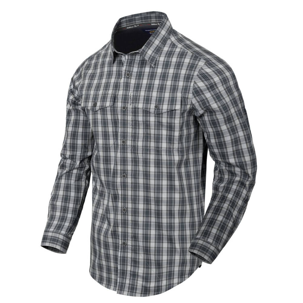 Сорочка Helikon Covert Concealed Carry - Foggy Grey Plaid