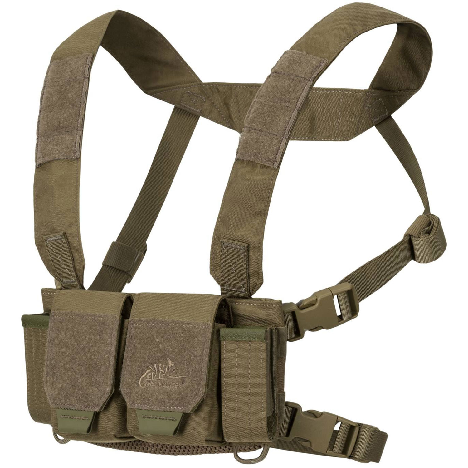 Ремінно-плечова система типу Chest Rig Helikon Competition MultiGun - Adaptive Green