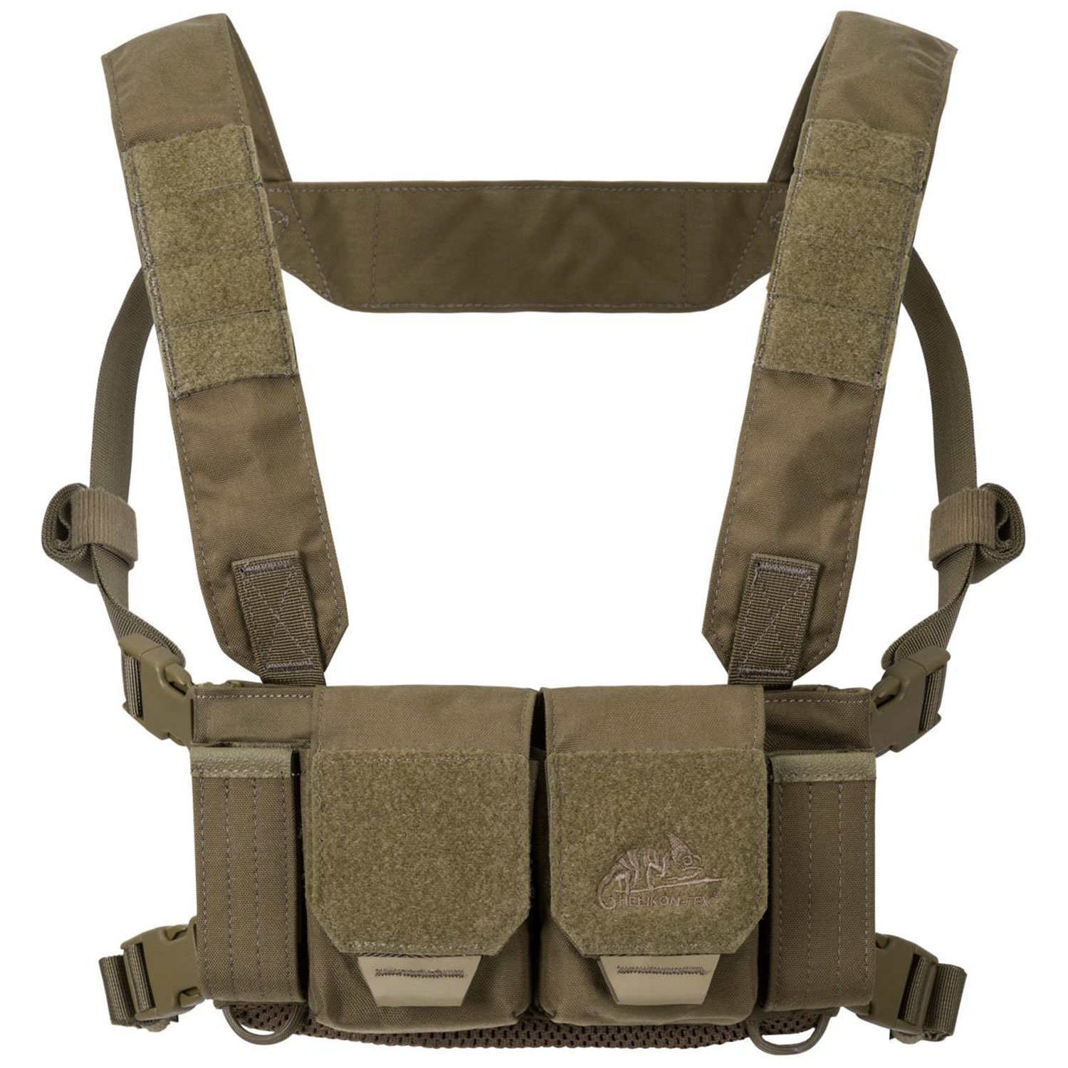 Ремінно-плечова система типу Chest Rig Helikon Competition MultiGun - Adaptive Green