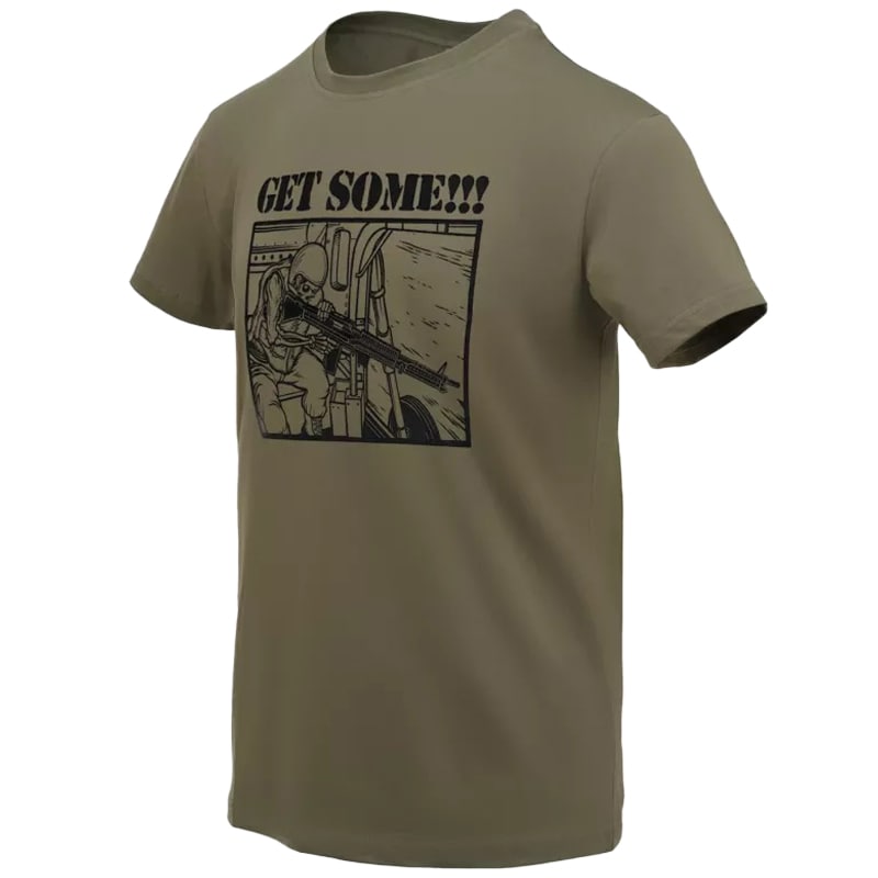 Футболка T-Shirt Helikon "Get Some!" - Olive