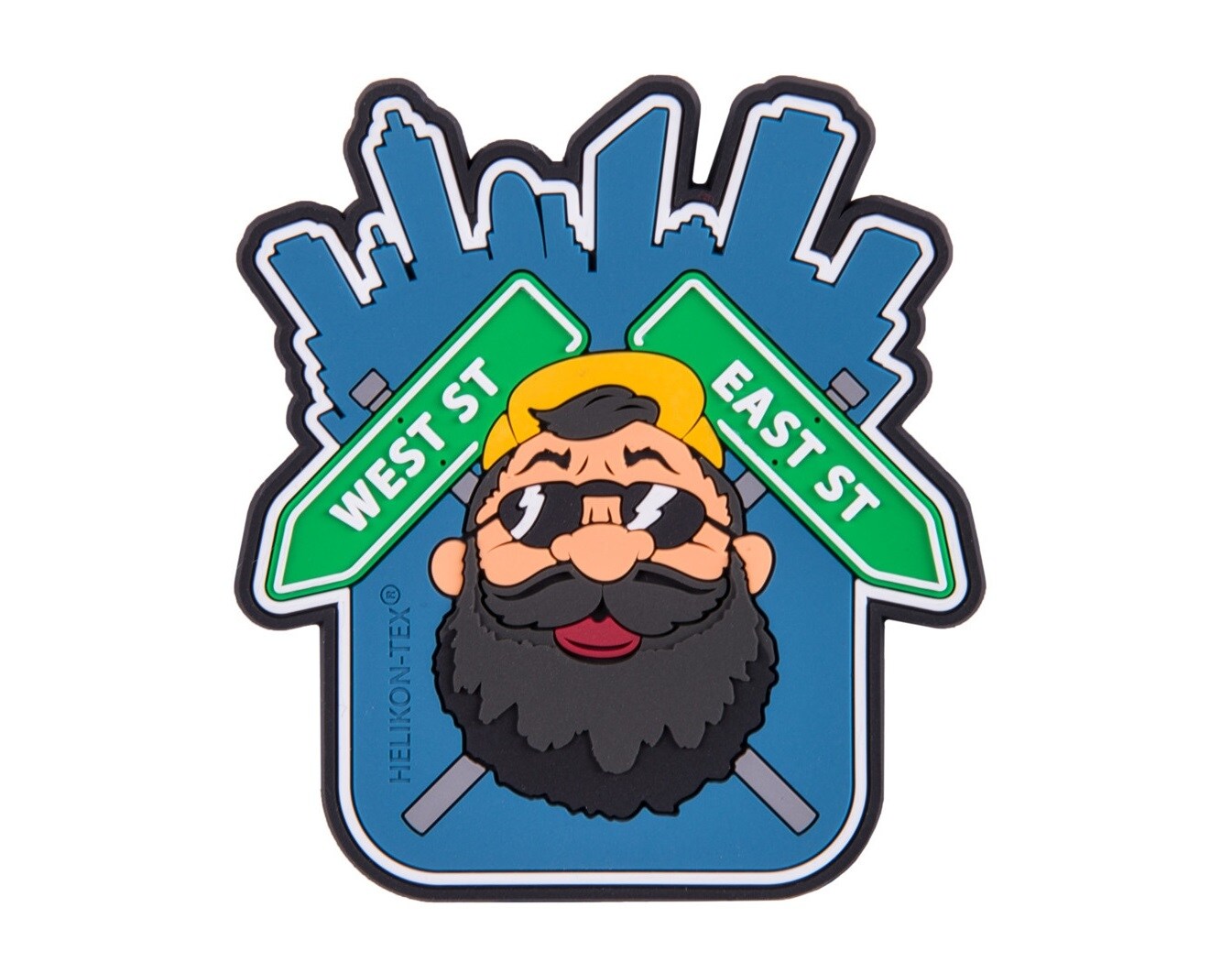 Пластир Helikon Beardman Urban PVC - Blue