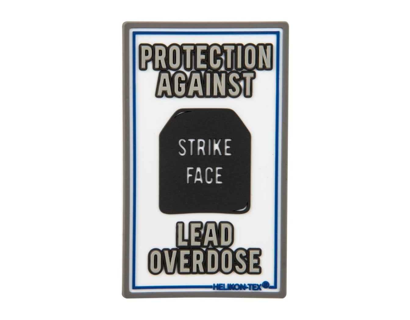 Нашивка Helikon Lead Overdose PVC - White
