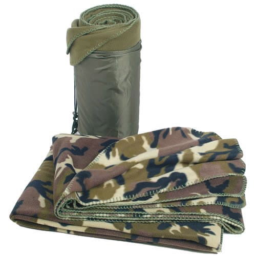 Флісова ковдра Mil-Tec - Woodland