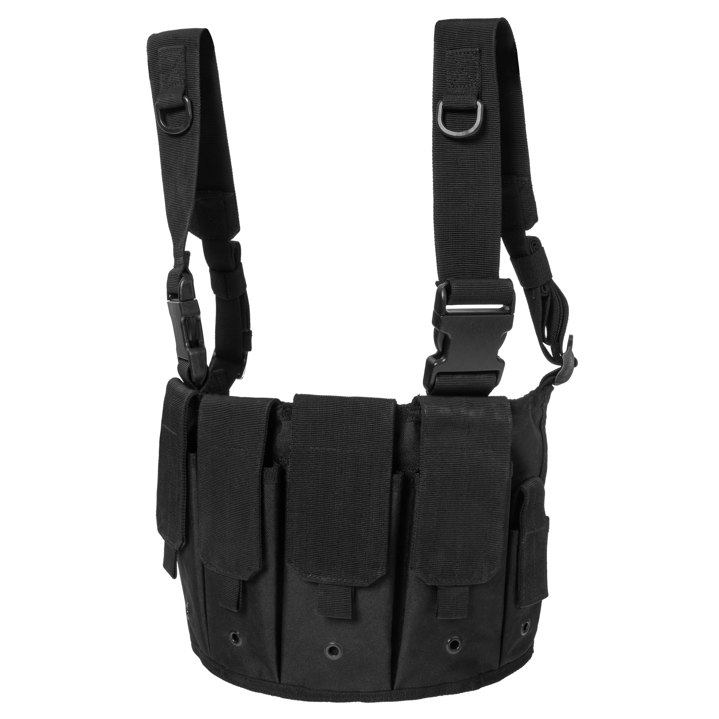 Ремінно-плечова система Mil-Tec Mag Carrier Chest Rig Black