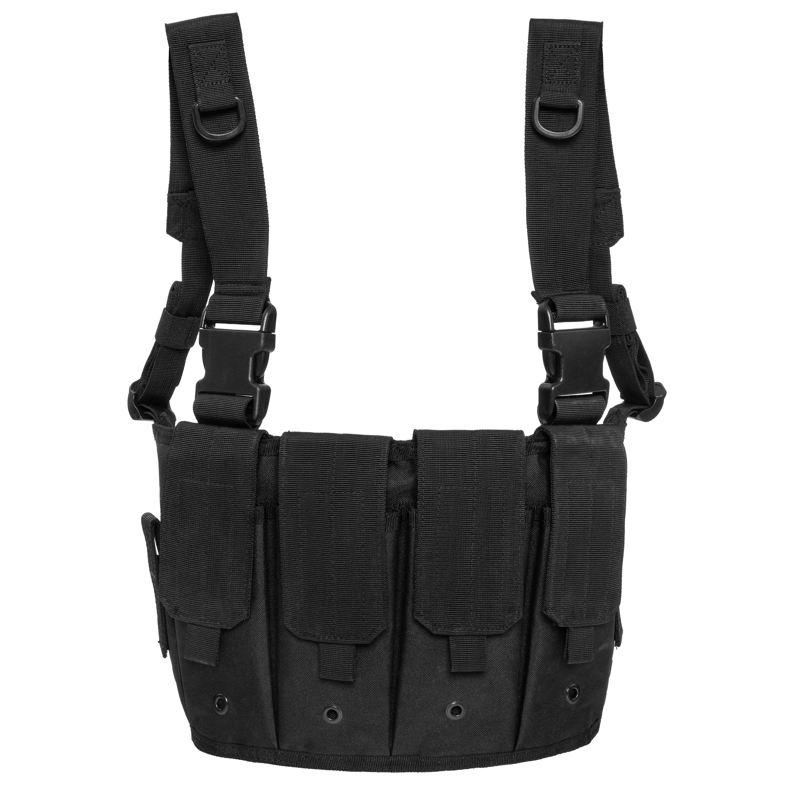 Ремінно-плечова система Mil-Tec Mag Carrier Chest Rig Black