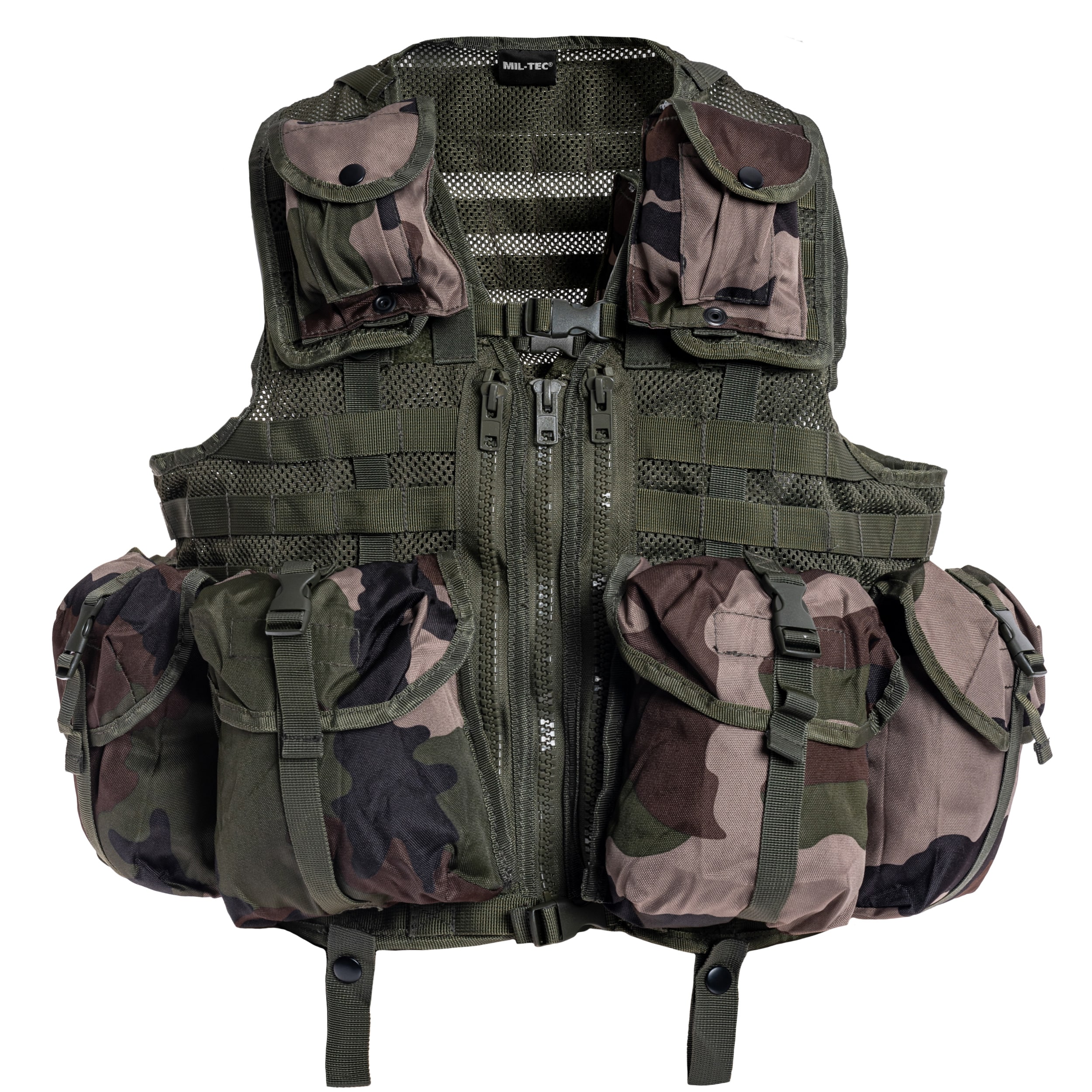 Тактичний модульний жилет Mil-Tec 8 Pockets Tactical Vest Modular System - CCE Camo