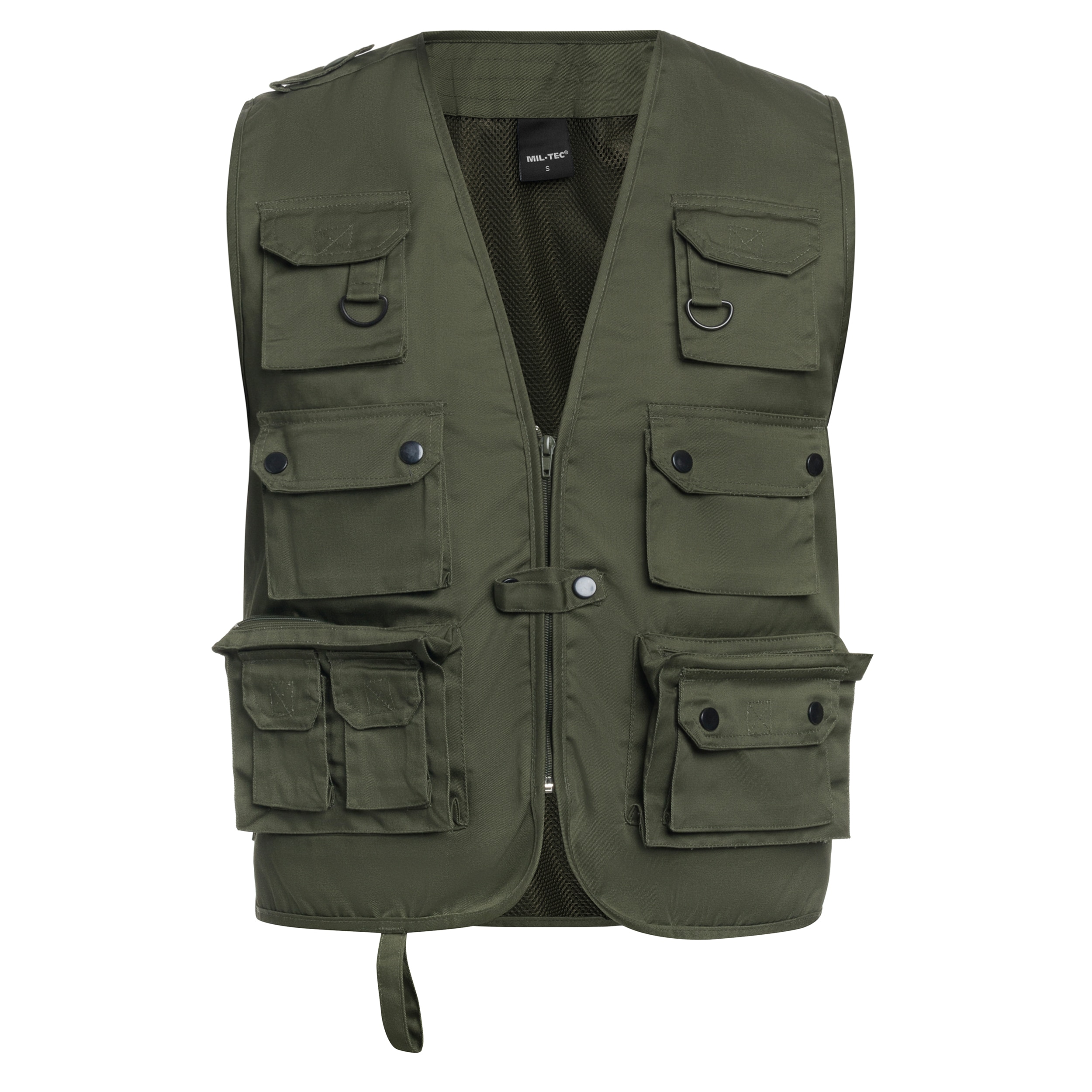 Безрукавка Mil-Tec Hunt & Fishing Mesh - Olive