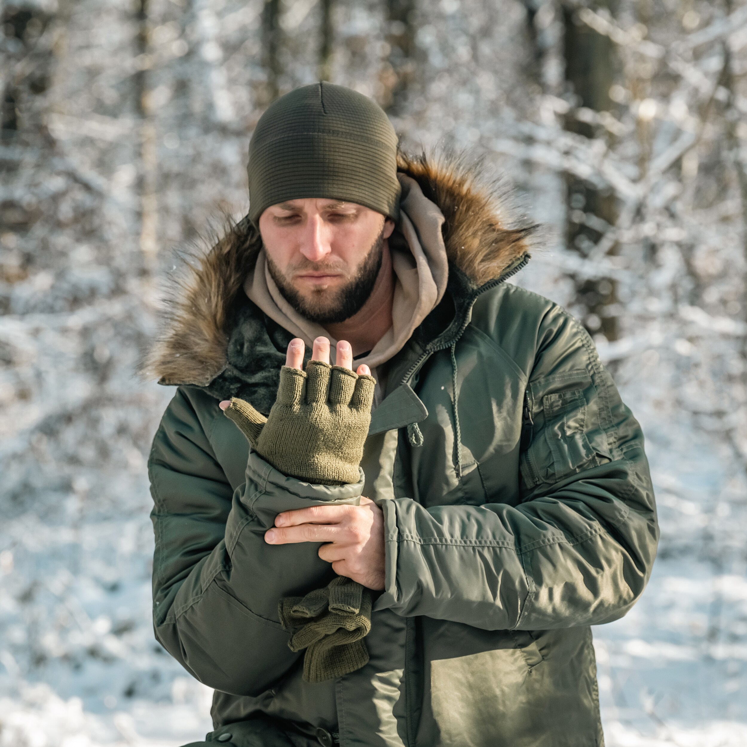 Шапка Mil-Tec "Quick Dry" - Olive