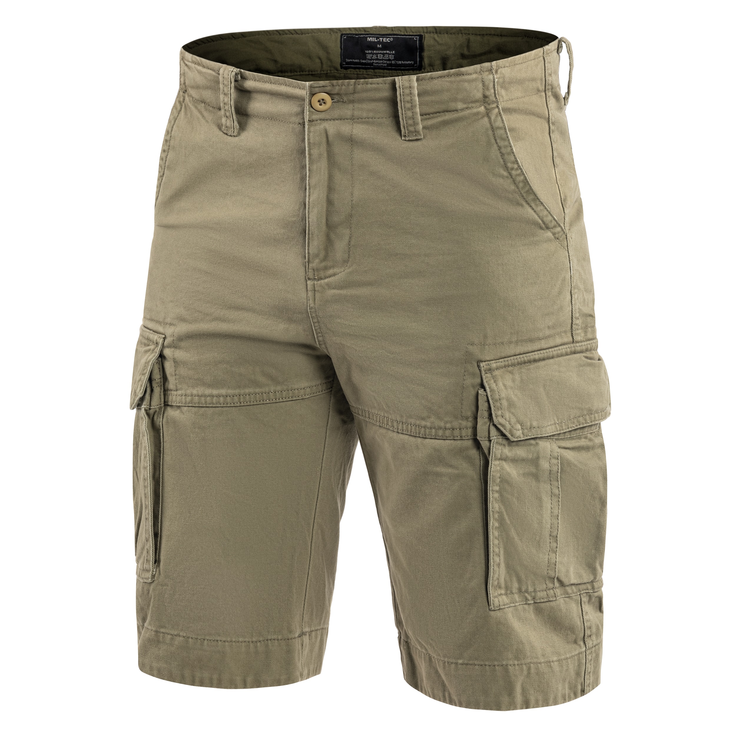 Шорти Mil-Tec Vintage Prewash - OD Green