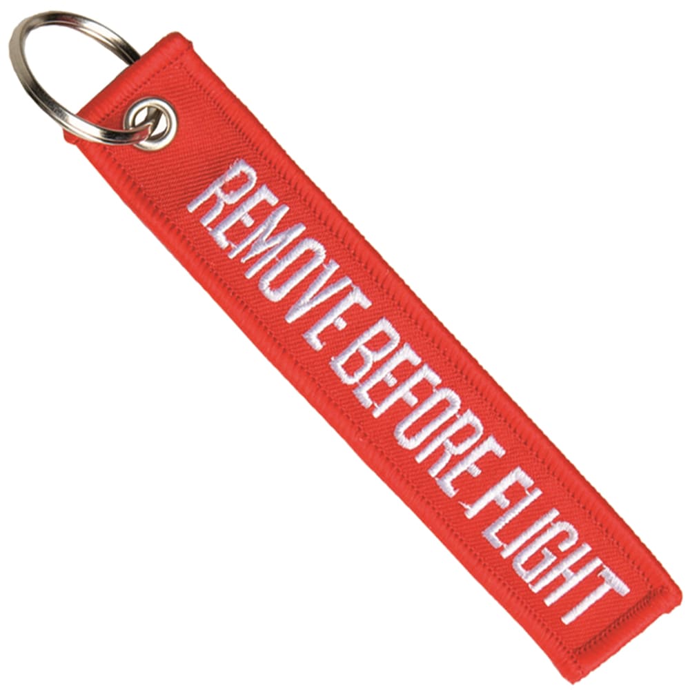 Брелок Mil-Tec Remove Before Flight - Red