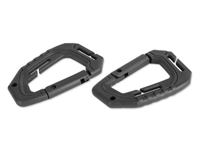 Гачок Mil-Tec Tactical Molle snap hook - Black 2 шт.