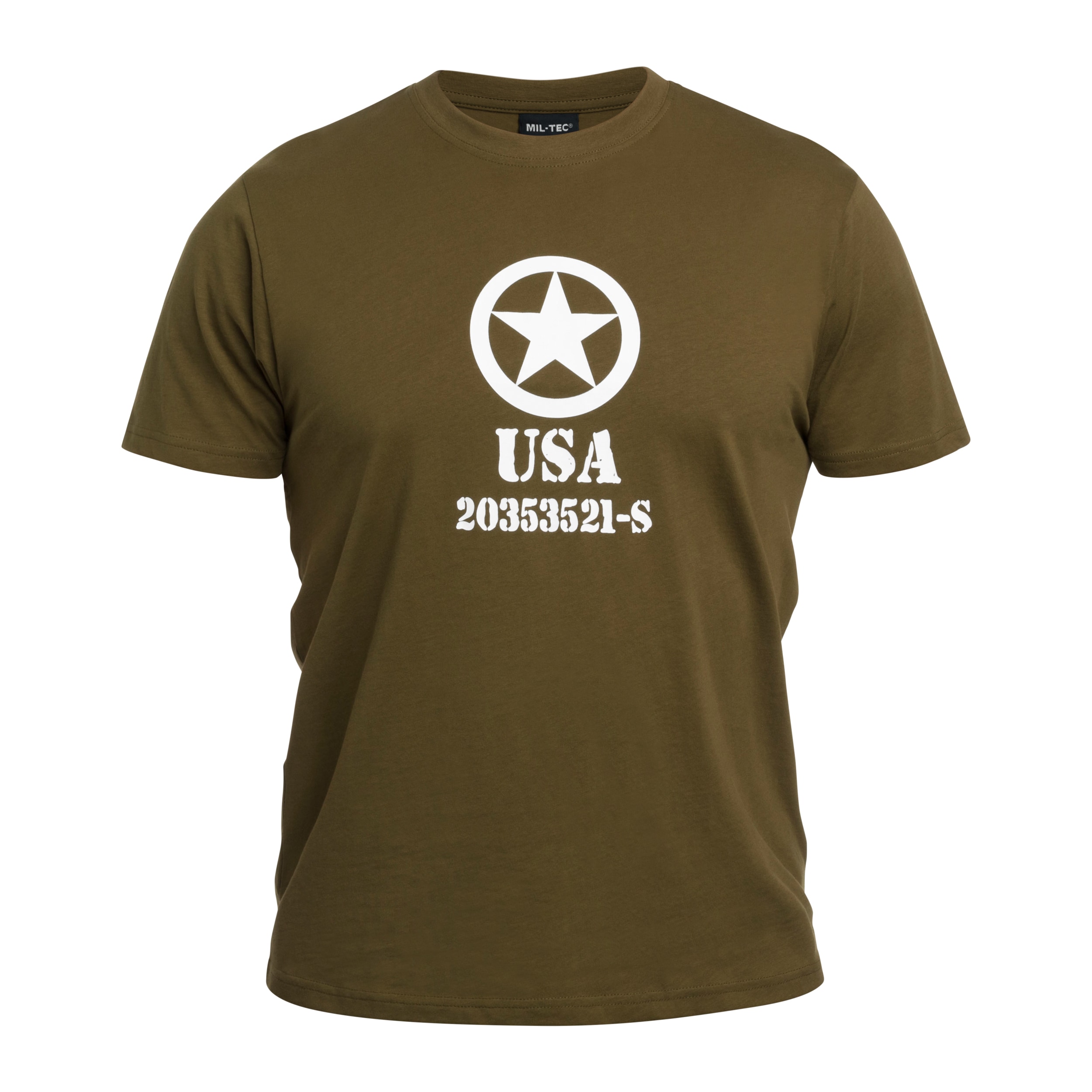 Футболка T-Shirt Mil-Tec "Allied Star" - Olive