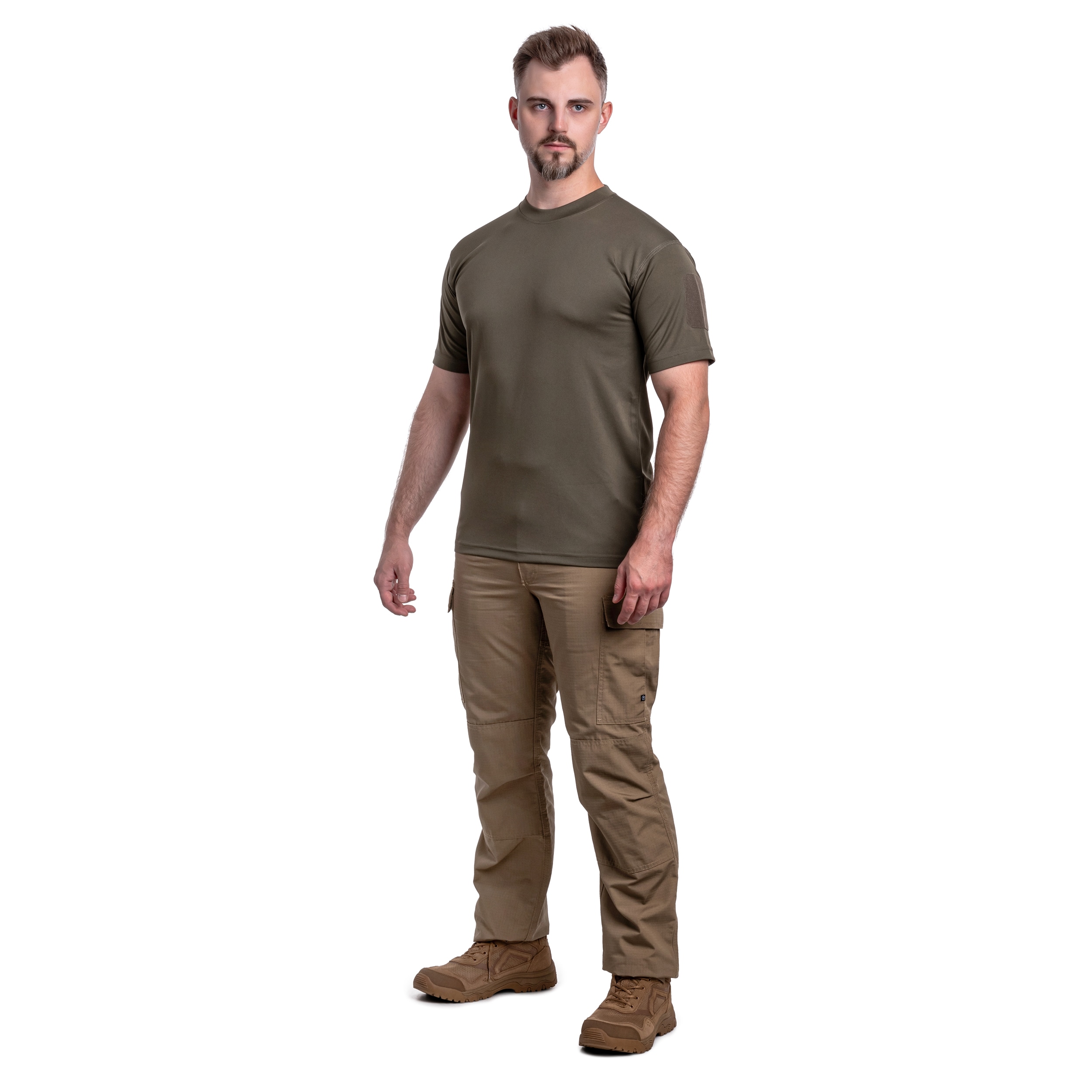 Термоактивна футболка Mil-Tec Tactical Short Sleeve - Olive