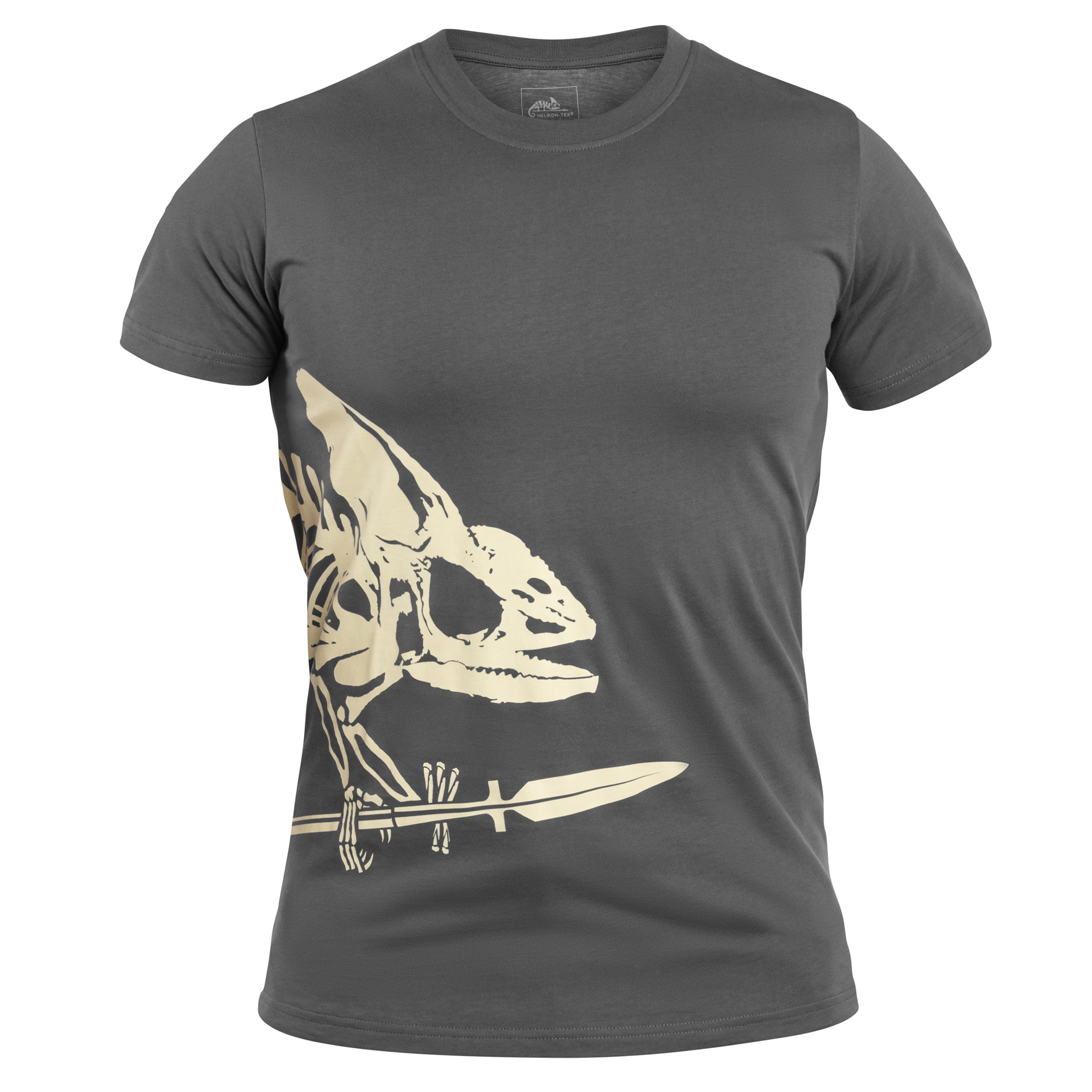 Футболка T-shirt Helikon "Full Body Skeleton" - Shadow Grey