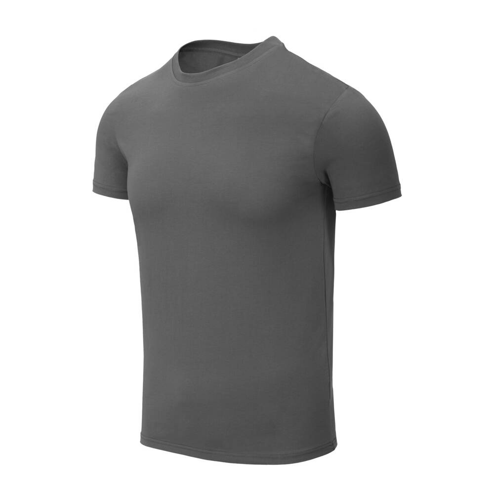 Футболка T-Shirt Helikon з органічної бавовни Slim - Shadow Grey