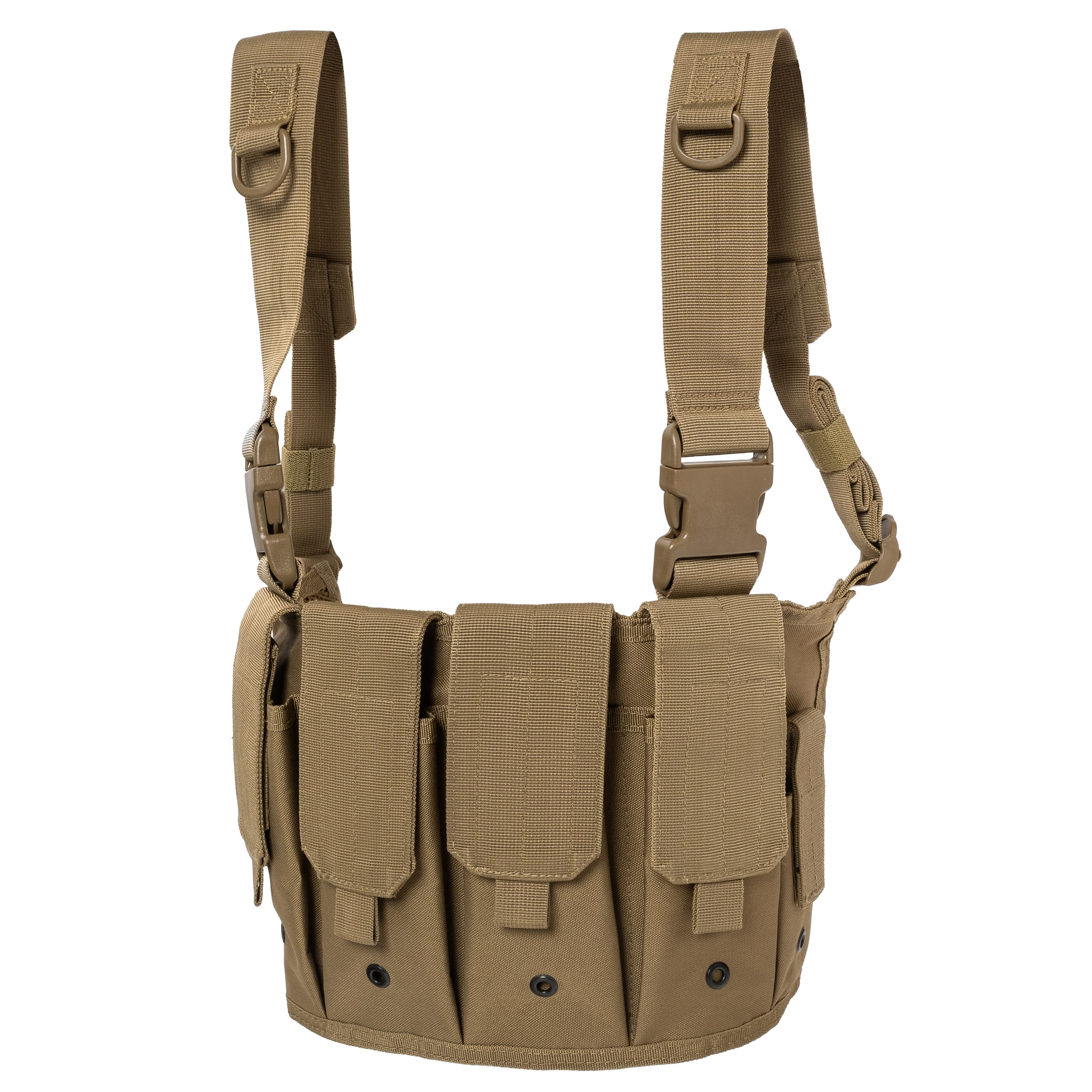 Ремінно-плечова система Mil-Tec Mag Carrier Chest Rig Coyote