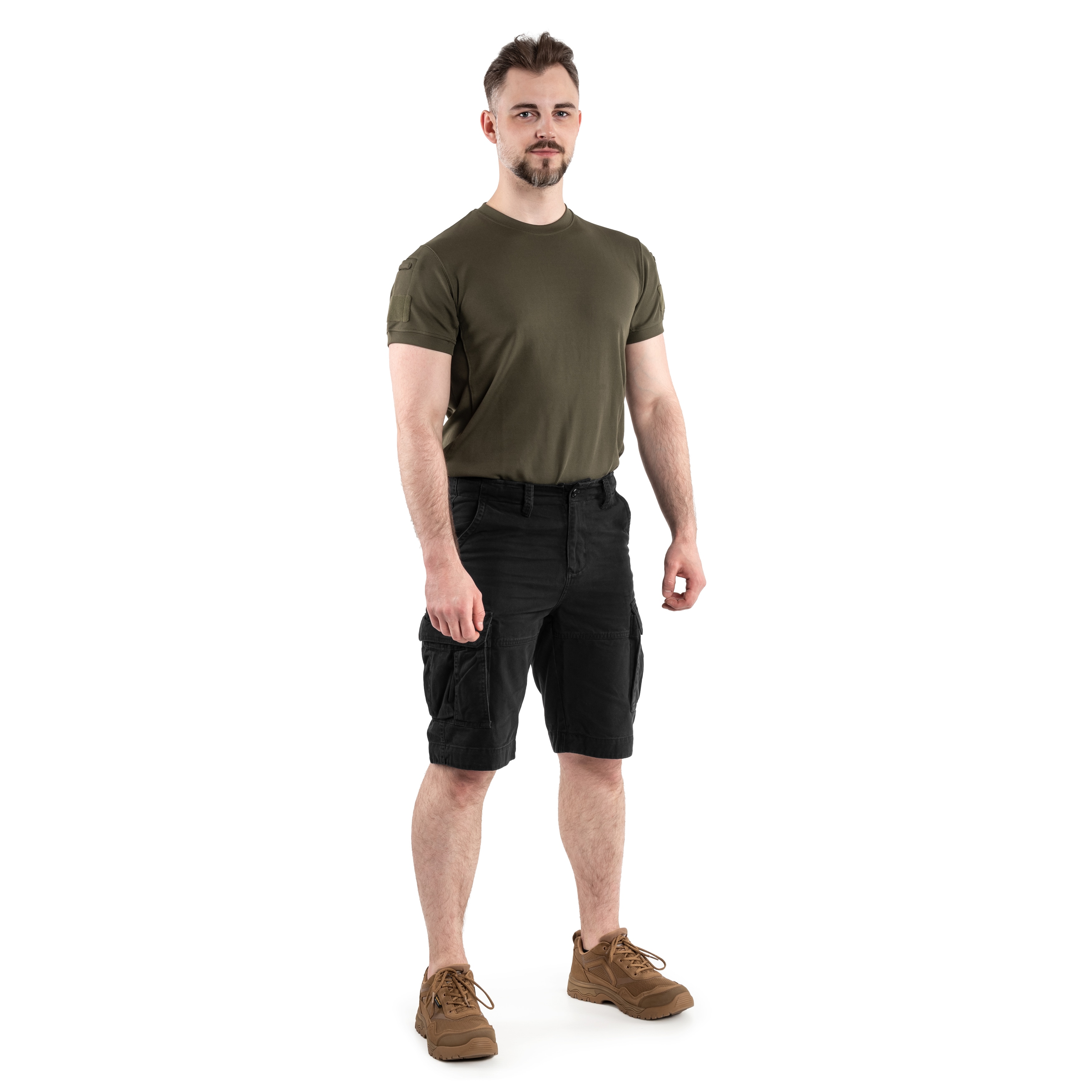 Шорти Mil-Tec Vintage Prewash - Black