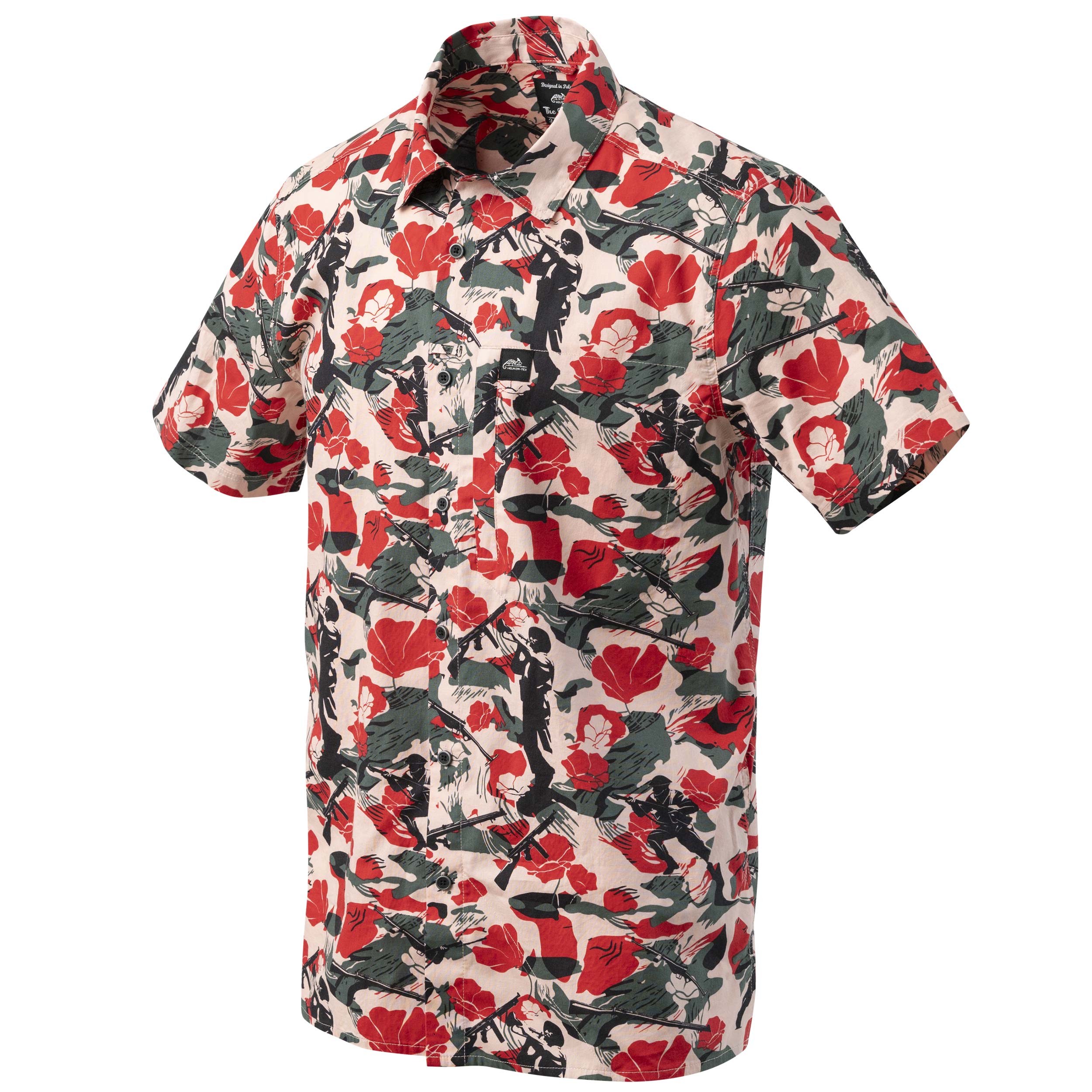 Сорочка Helikon Tactical Hawaiian Short Sleeve - Cassino