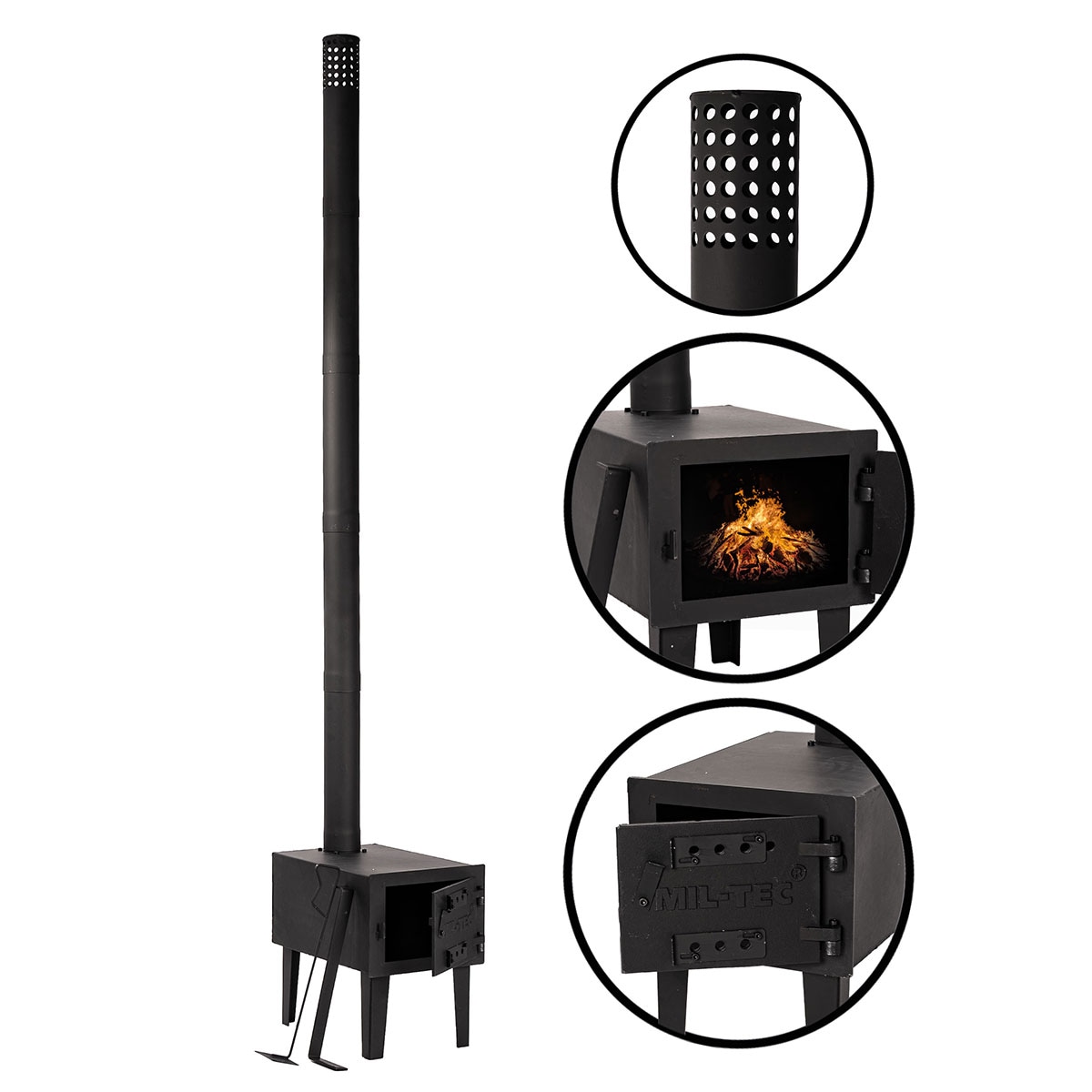Наметова піч Mil-Tec Tent Stove Small