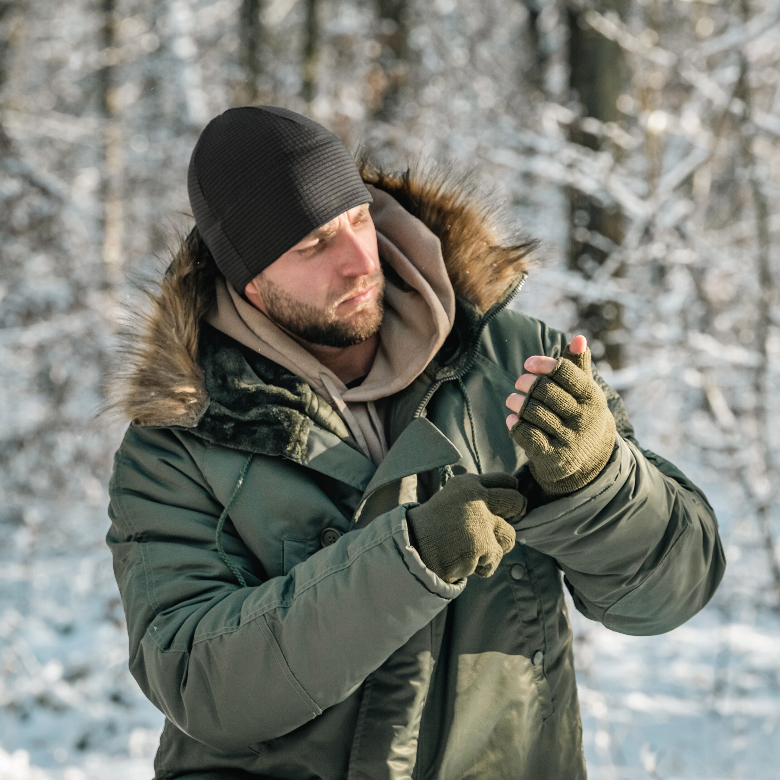 Шапка Mil-Tec "Quick Dry" - Black
