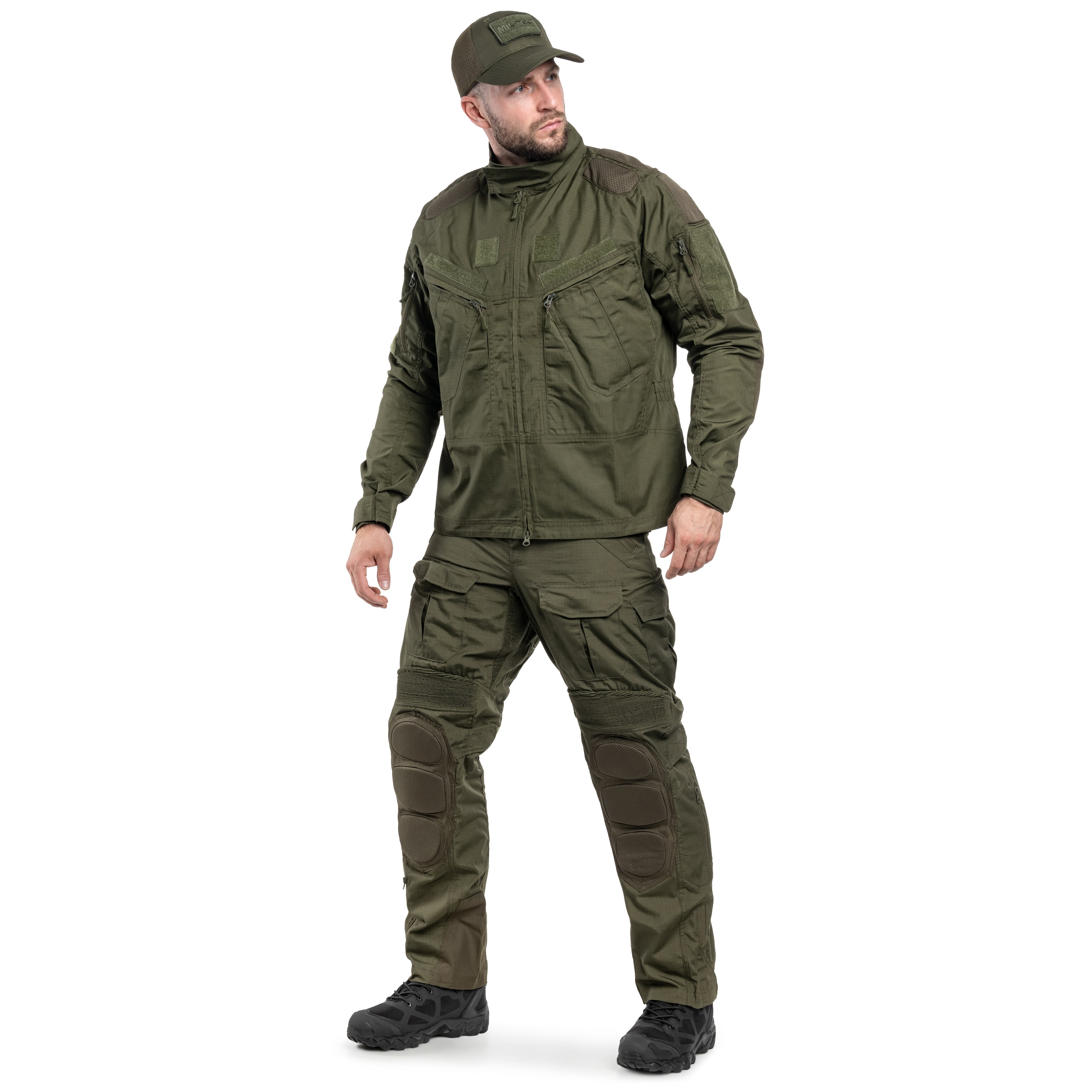 Бейсболка Mil-Tec Net - Olive