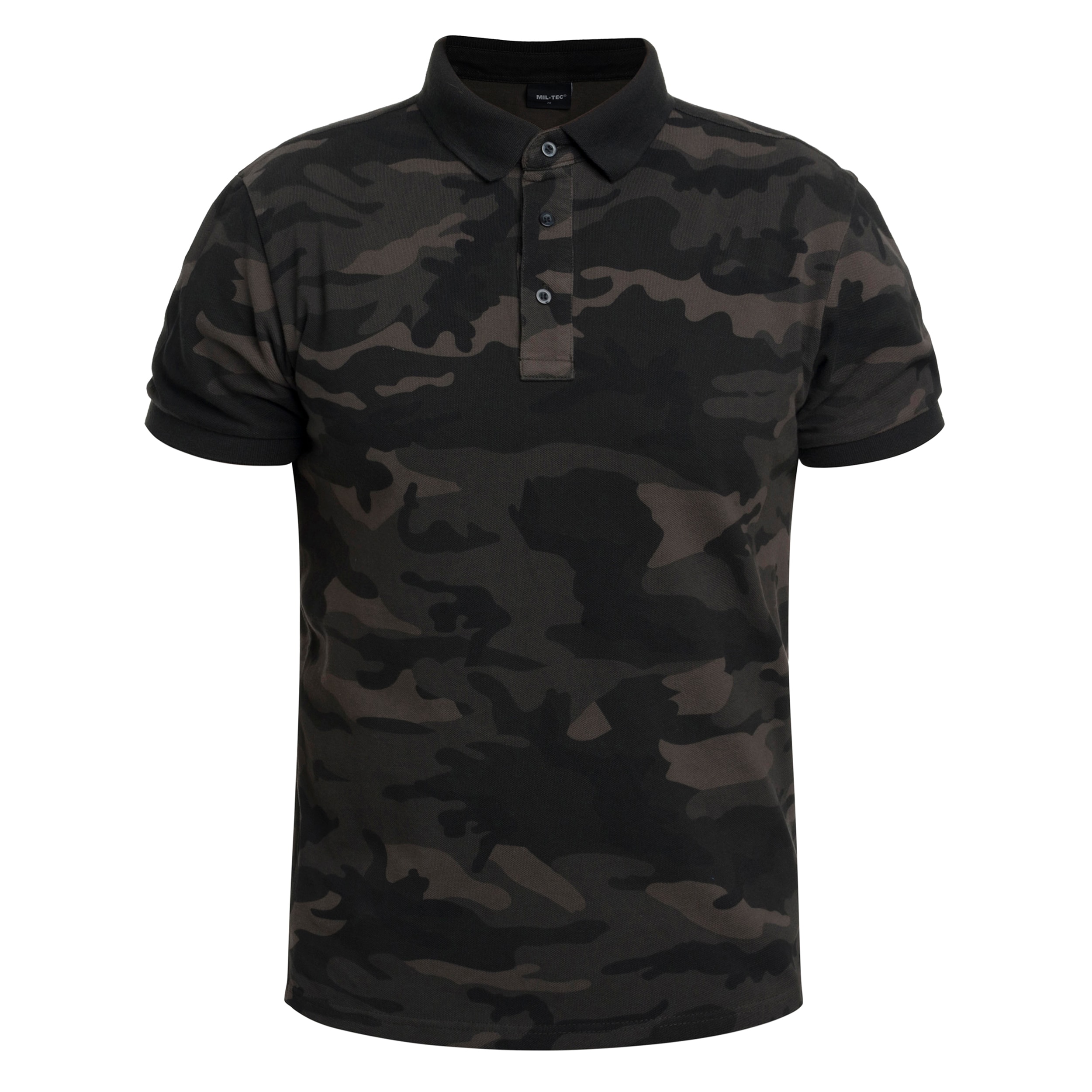 Футболка поло Mil-Tec "Prewash" - Dark Camo