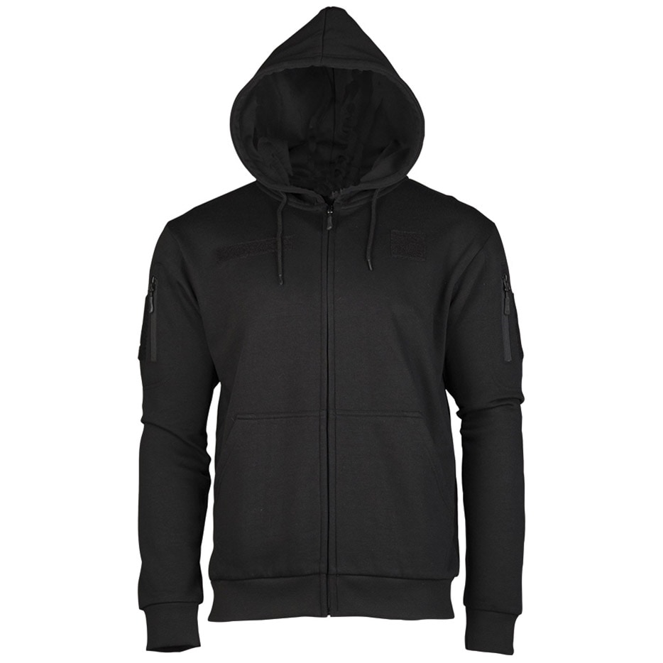 Кофта Mil-Tec Tactical Hoodie Zipper - Black