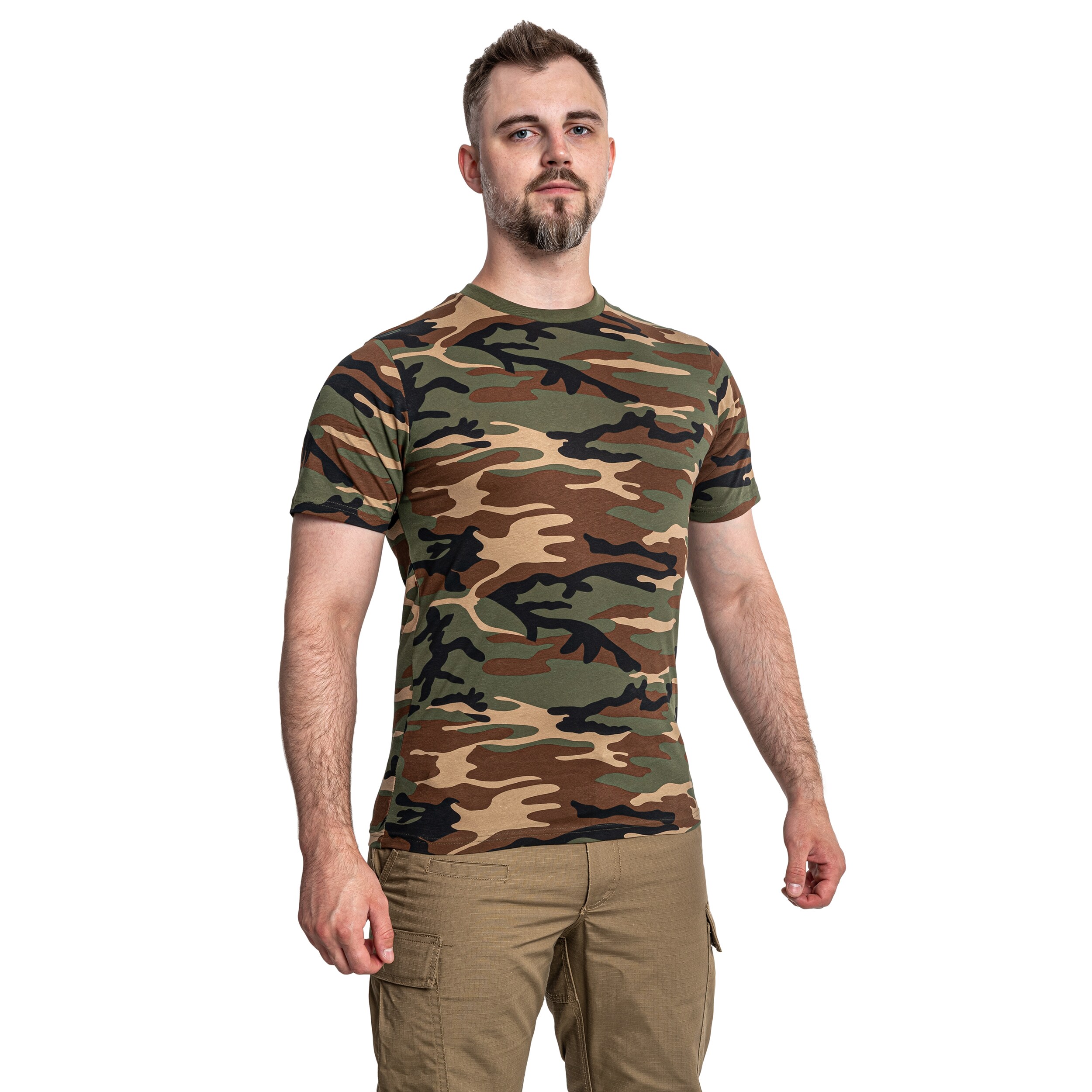 Футболка Mil-Tec - Woodland