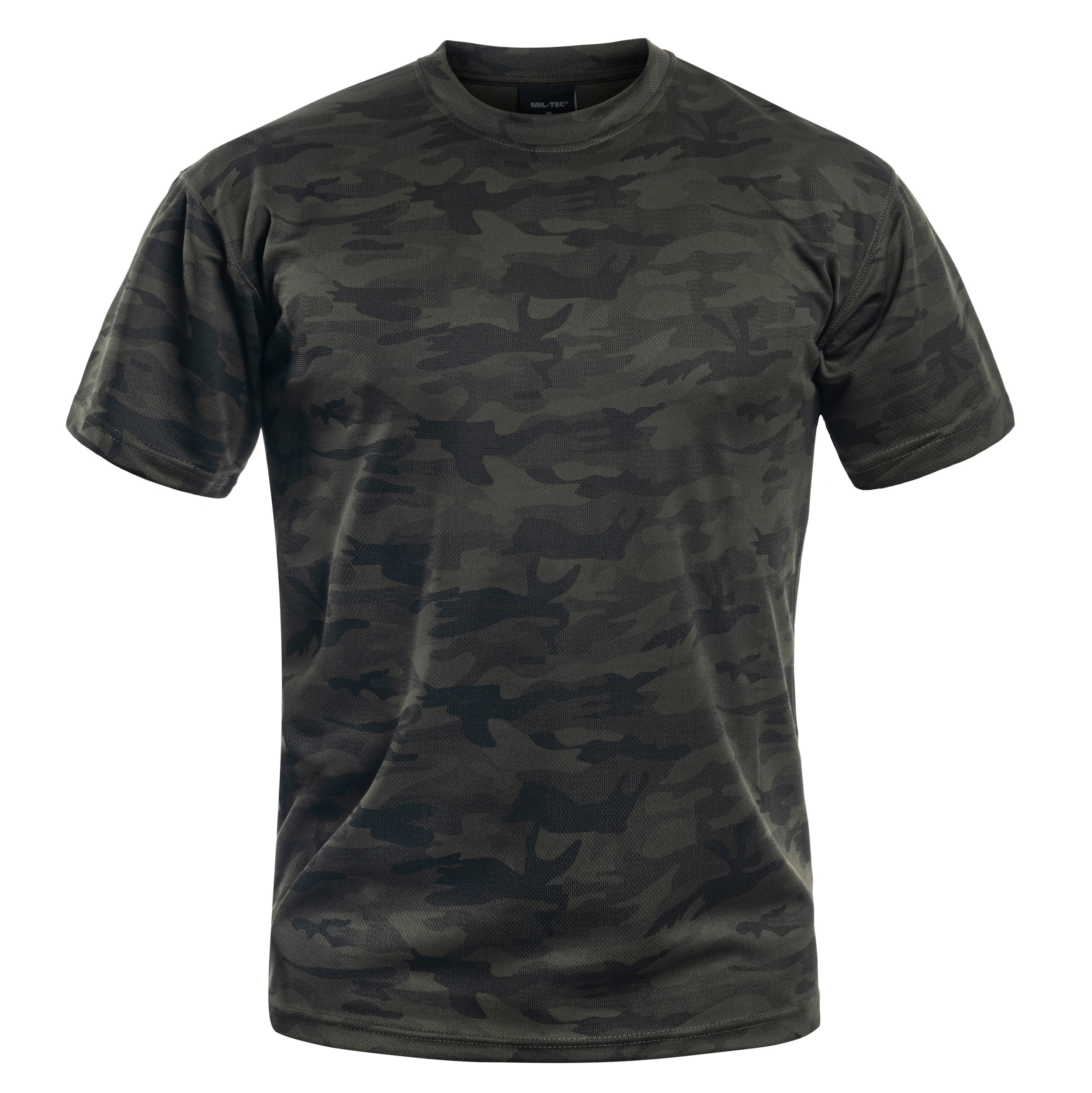 Термоактивна футболка Mil-Tec Short Sleeve - Woodland