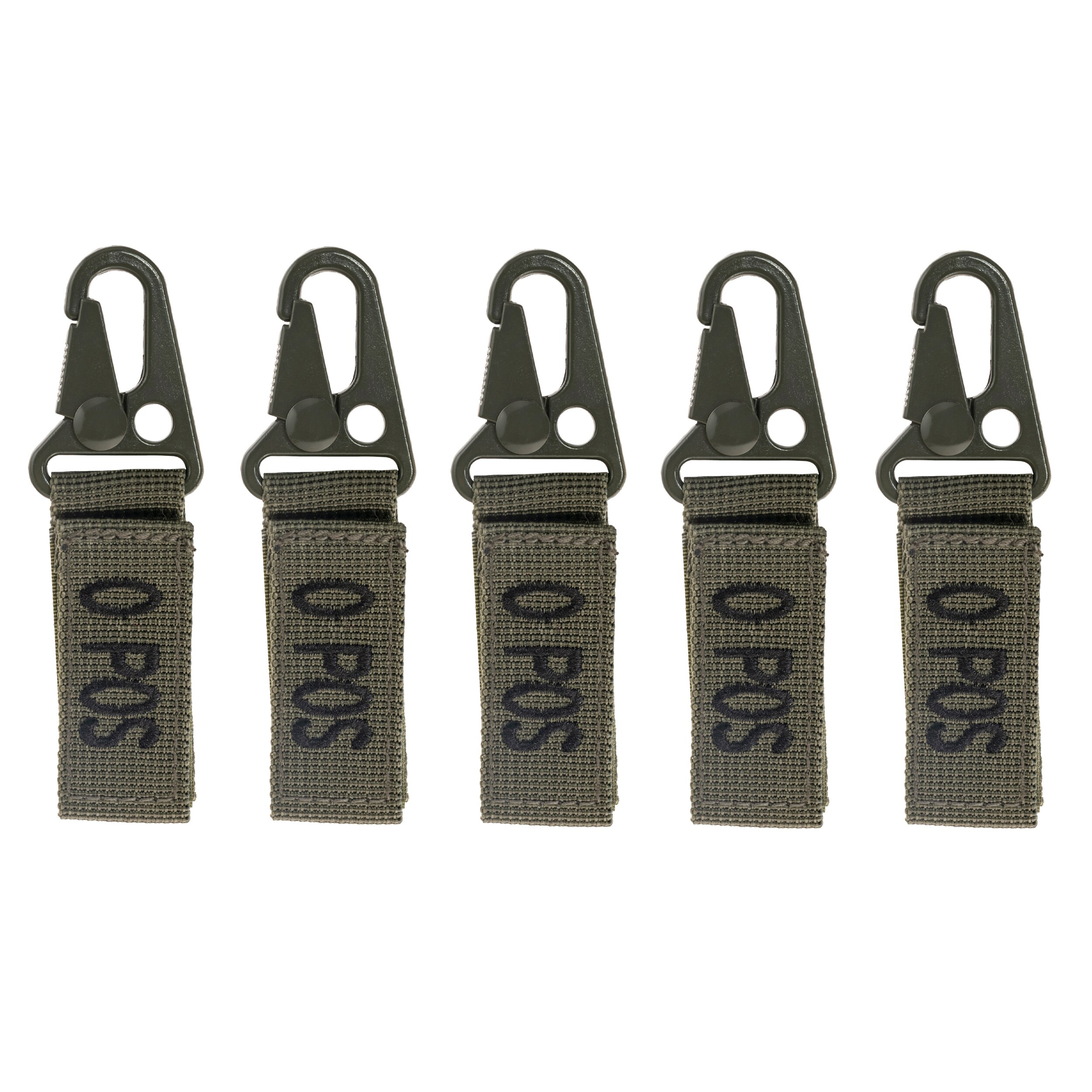 Брелок Mil-Tec група крові 0+ Olive - 5 шт.