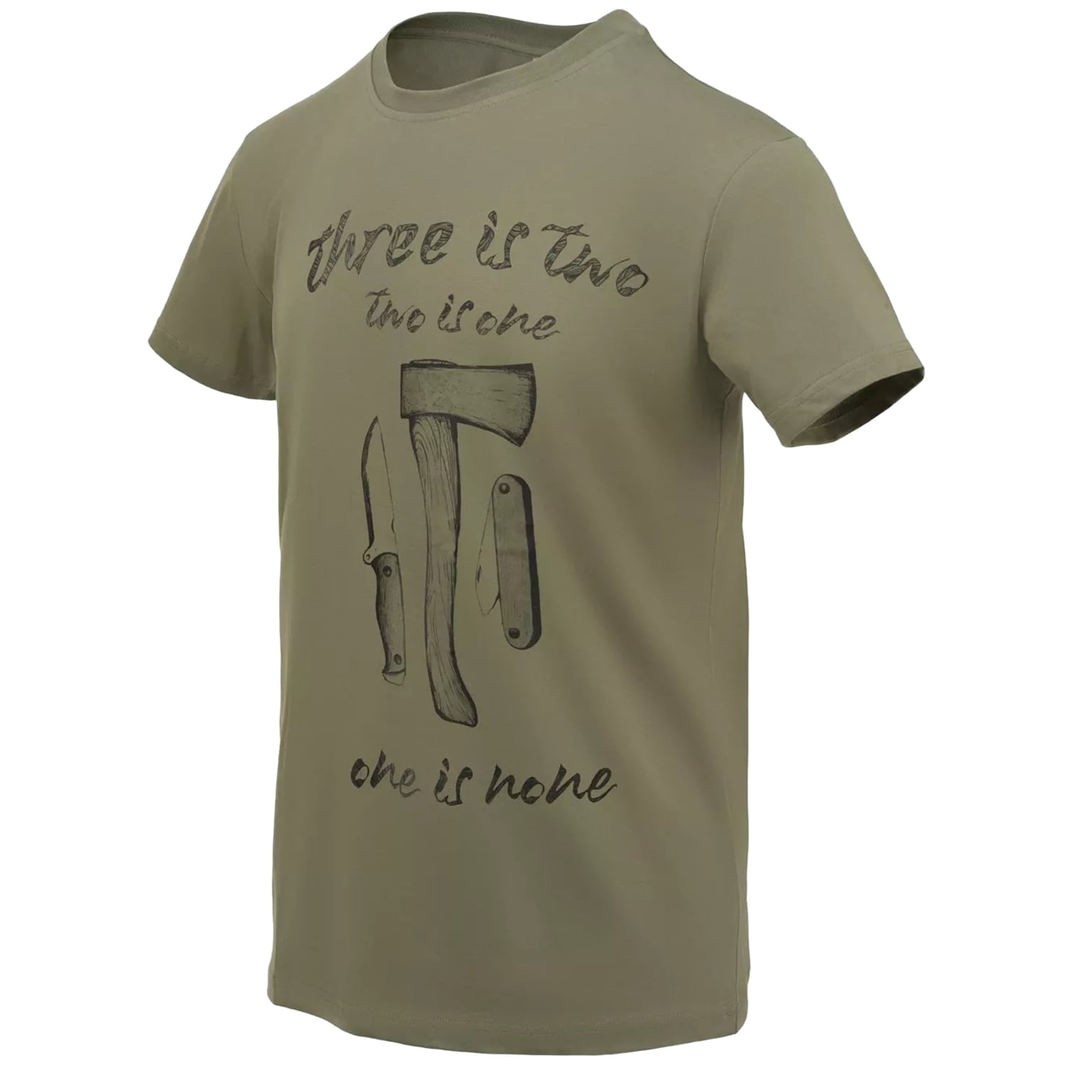 Футболка T-Shirt Helikon One Is None - Olive Green