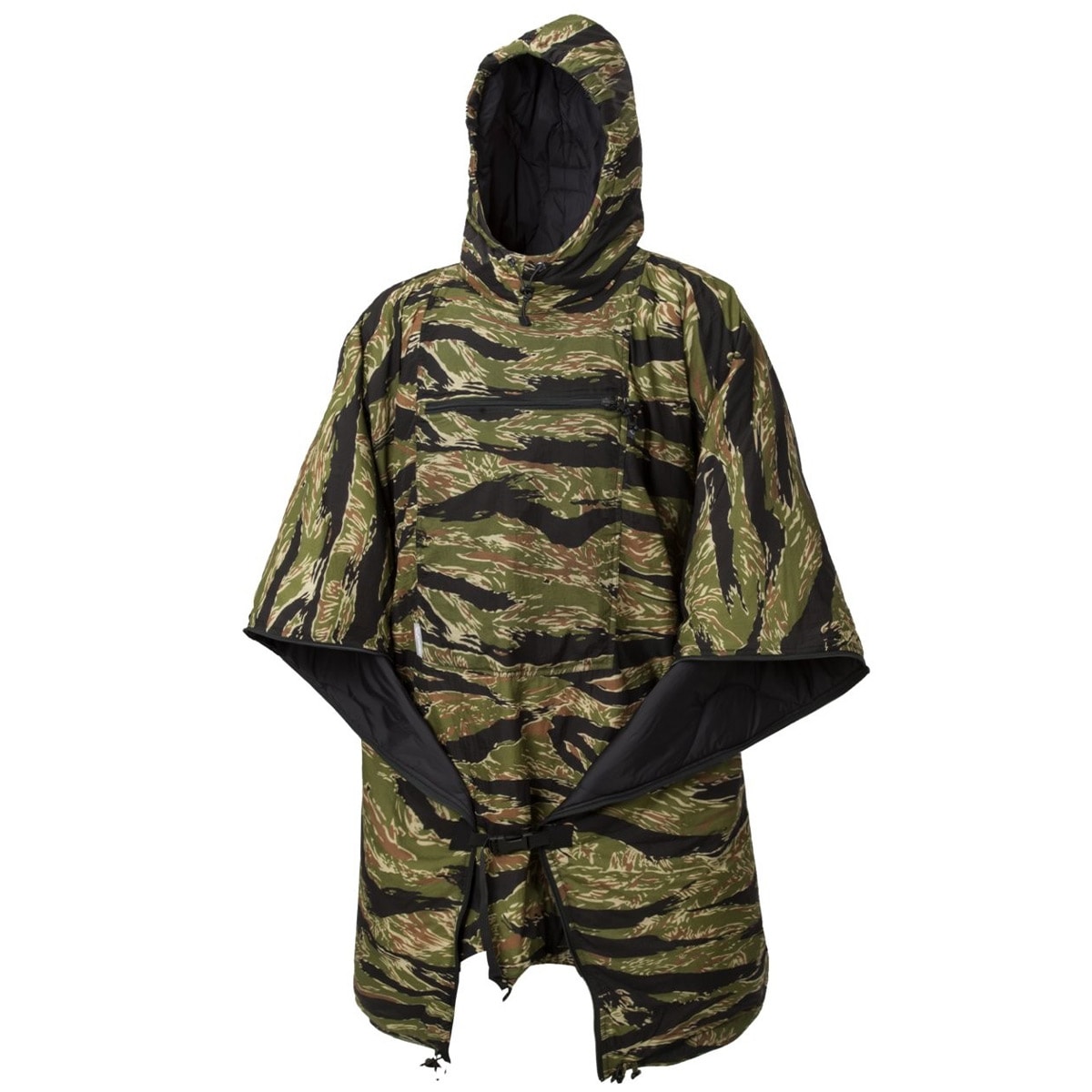 Пончо Helikon Swagman Roll Climashield Apex з функцією спального мішка - Tiger Stripe