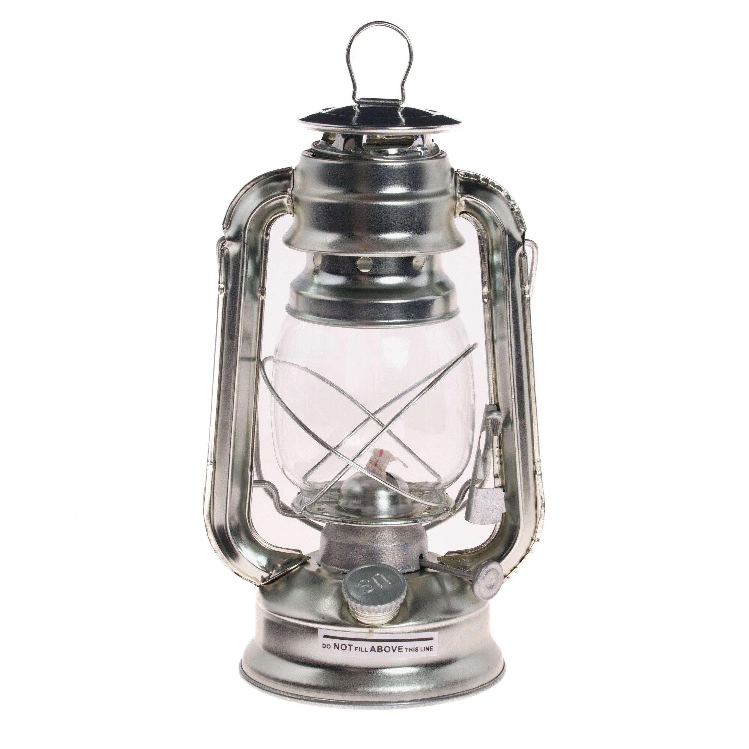 Масляна лампа Mil-Tec 23 cm - Silver